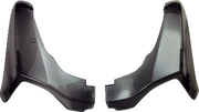 Black motorcycle helmet cheek pads for comfort and fit