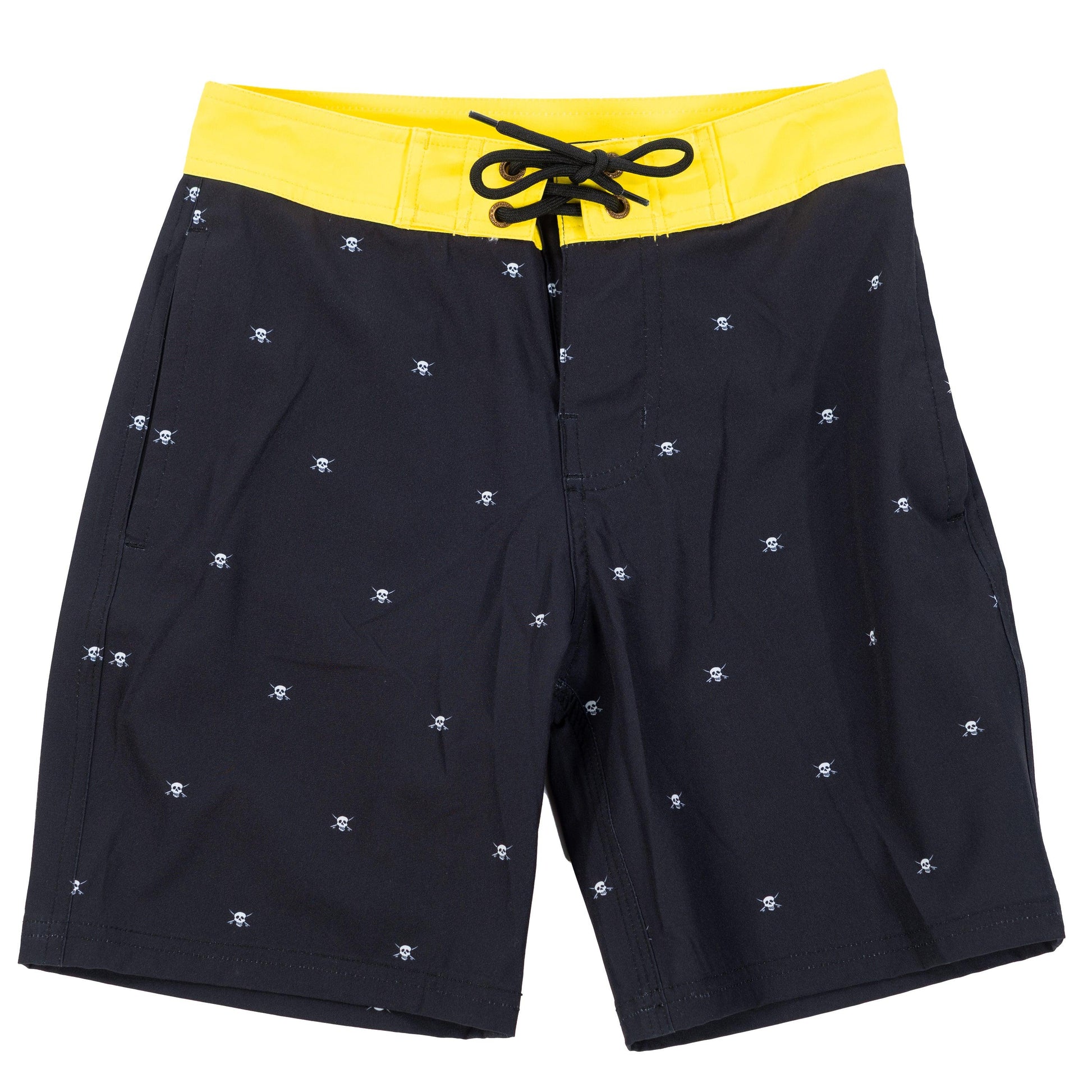 Fasthouse Youth Jasper Boardshort Black/Hi Viz