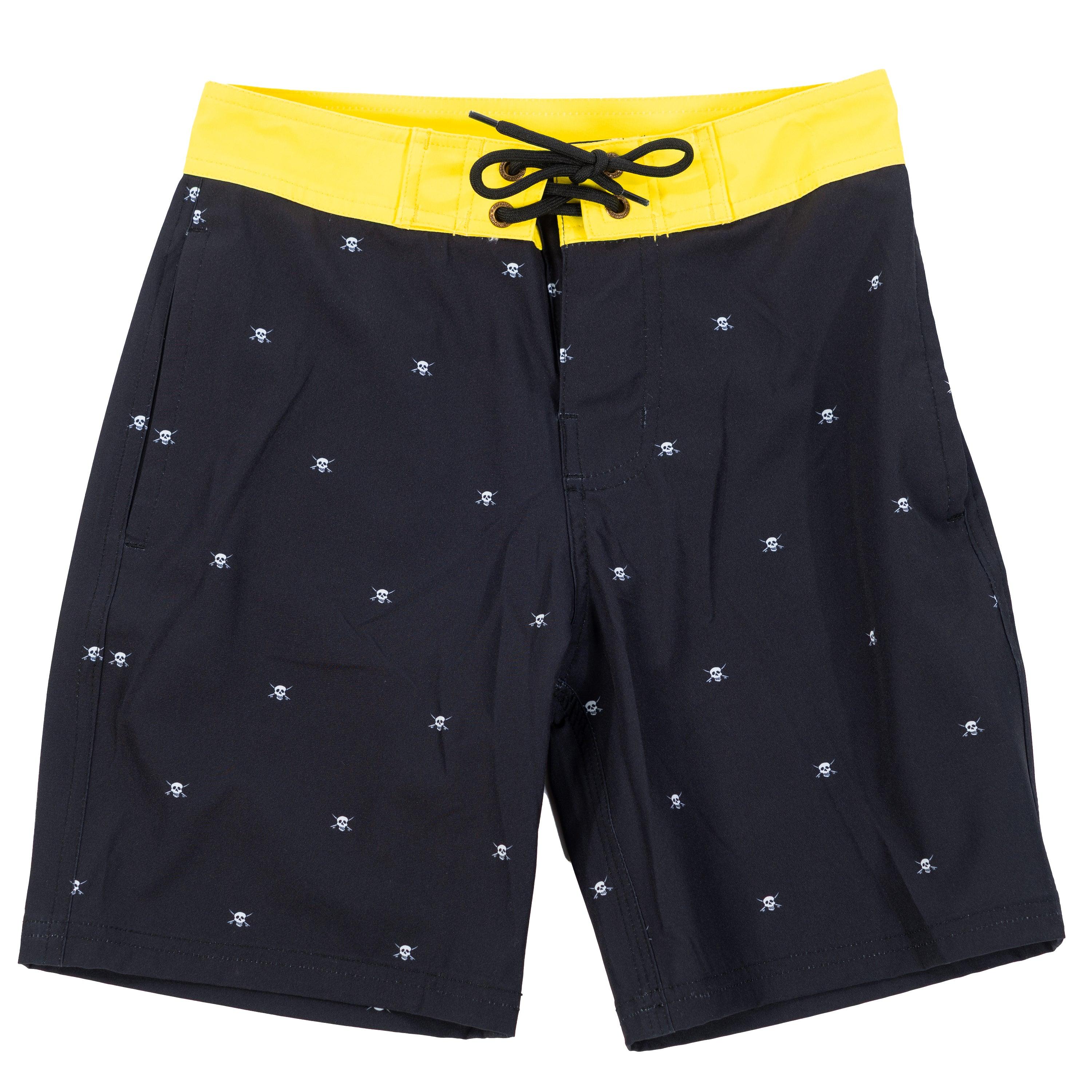 Fasthouse Youth Jasper Boardshort Black/Hi Viz