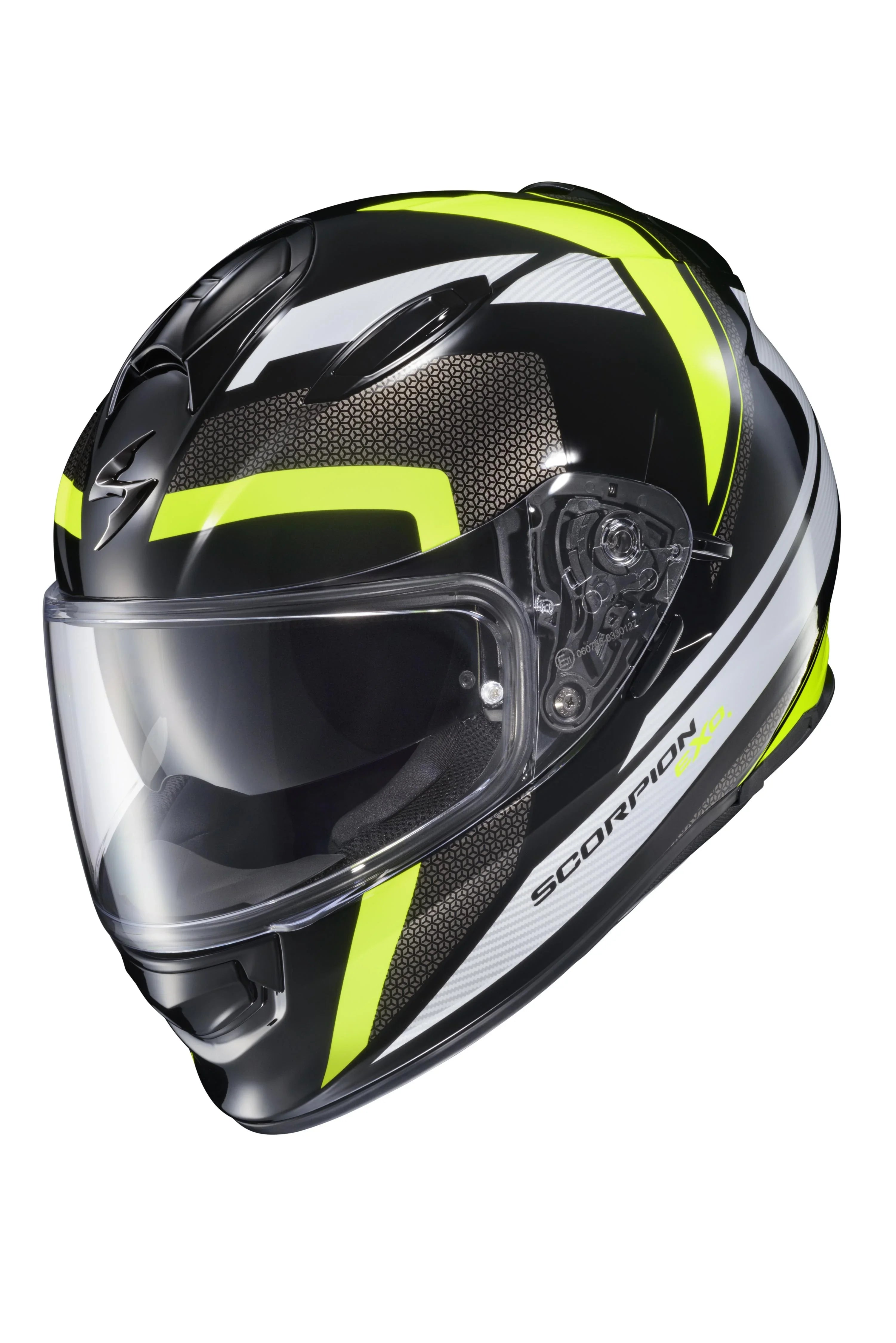 SCORPION EXO Ryzer Full-face Helmet Evolution Hi-Vis