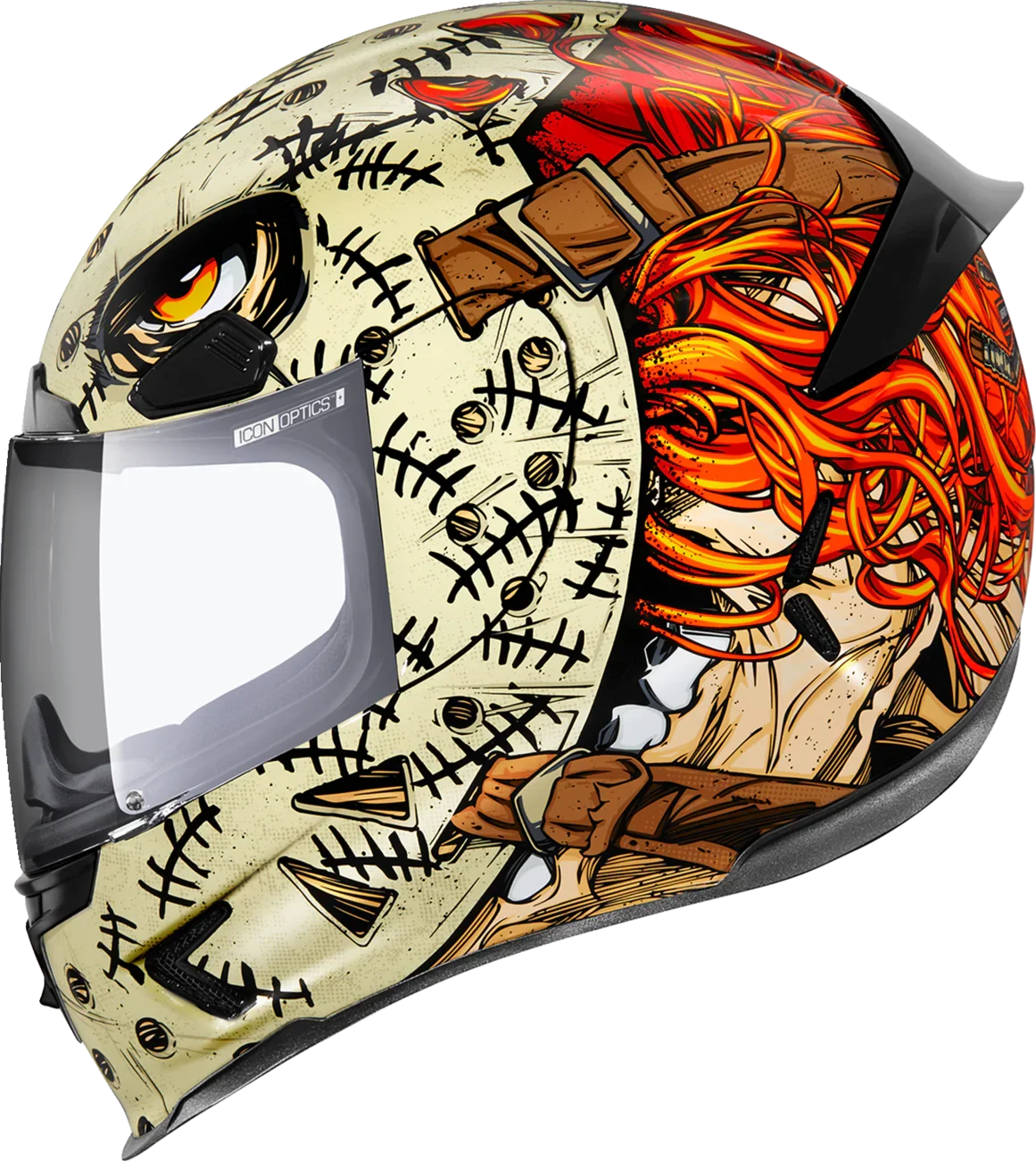 Icon Airframe Pro TopShelf Helmet, black-brown, Size XL for Men