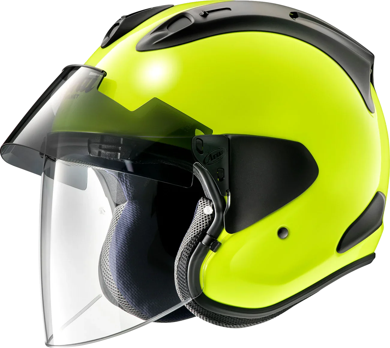 ARAI RAM-X FLOURESCENT YELLOW – The Helmet Shop