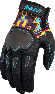 ICON Hooligan- Lucky Lid Gloves