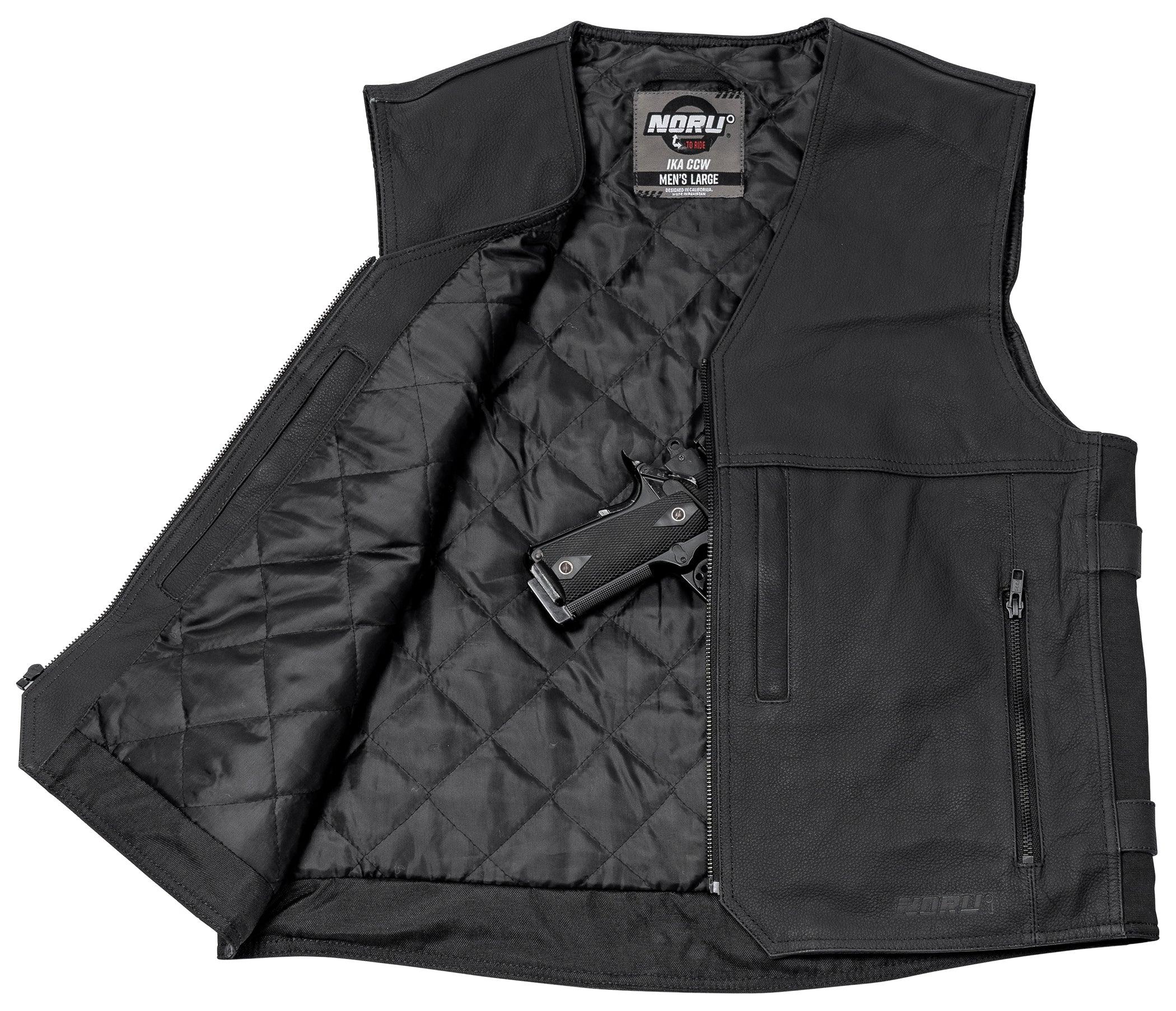 NORU IKA CCW LEATHER VEST
