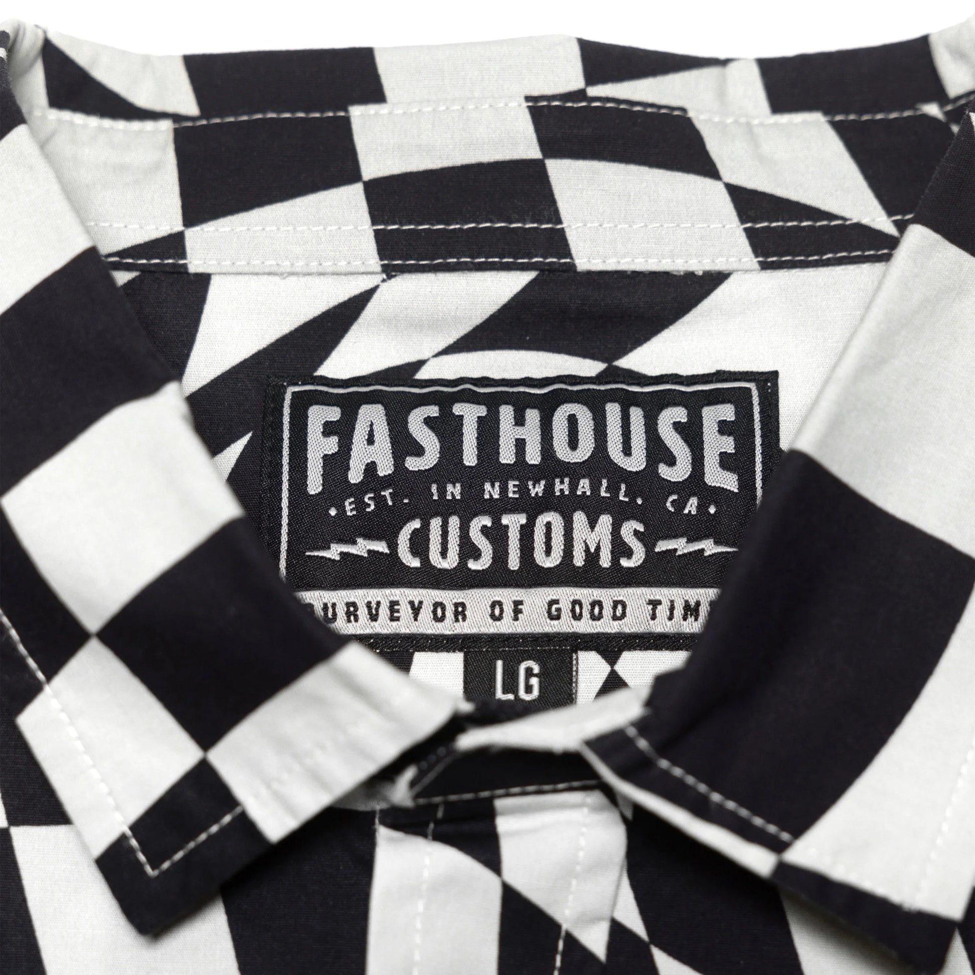 Fasthouse Youth Trip Short Sleeve Button Shirt