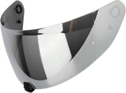 The Helmet Shop HJ-31 Silver Mirror Motorcycle Helmet Visor Compatible with HJC i10 & i70 – Pinlock-Ready Replacement Shield | Optically Correct, UV Protected