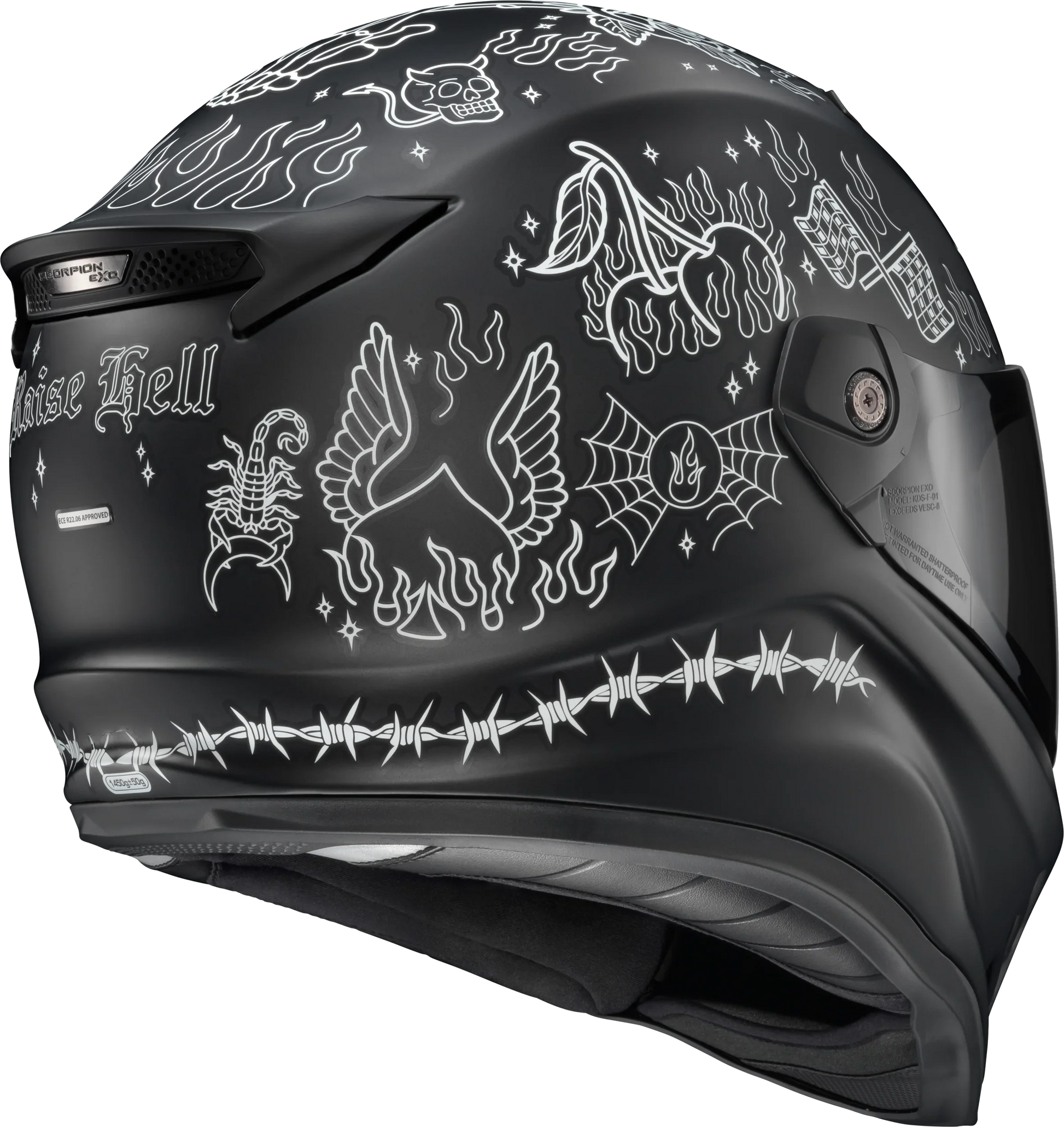 SCORPION EXO Covert FX Full Face Helmet The Litas 2