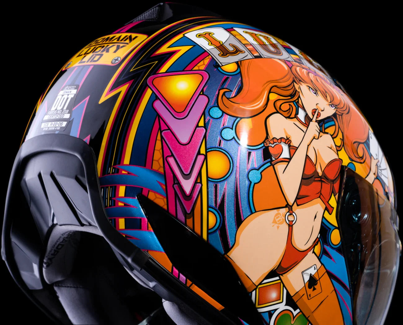 ICON Domain- Lucky Lid 4 Helmet