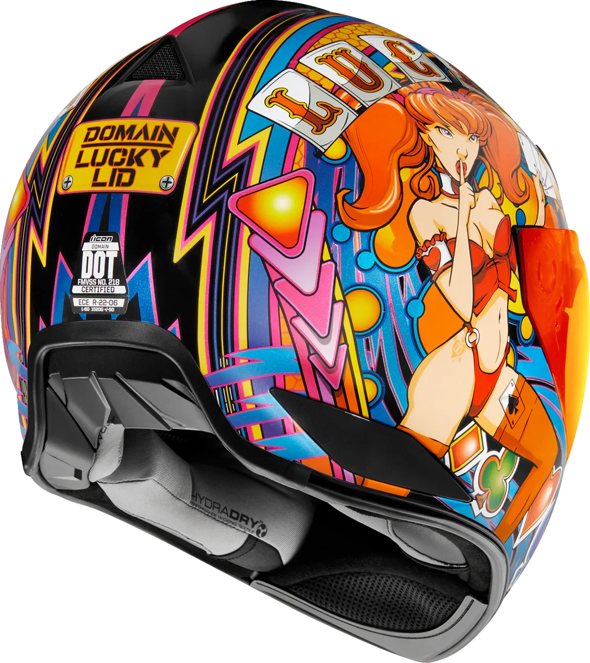 ICON Domain- Lucky Lid 4 Helmet