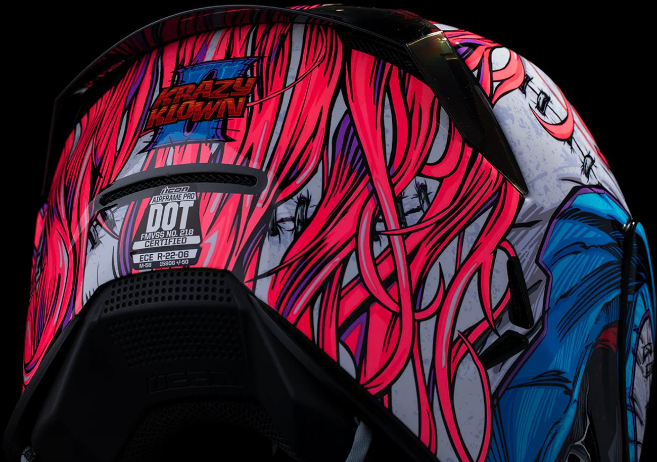 ICON Airframe Pro- Krazy Klown 2 Helmet
