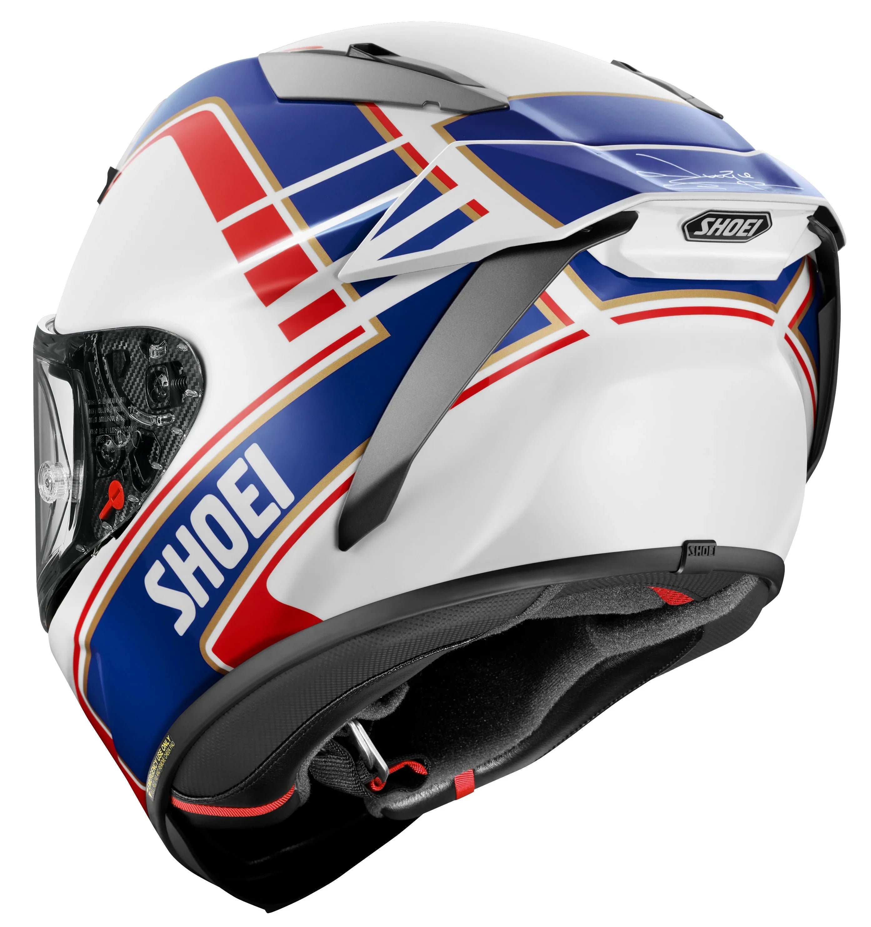 SHOEI X-15 FULL FACE HELMET GARDNER TC-2