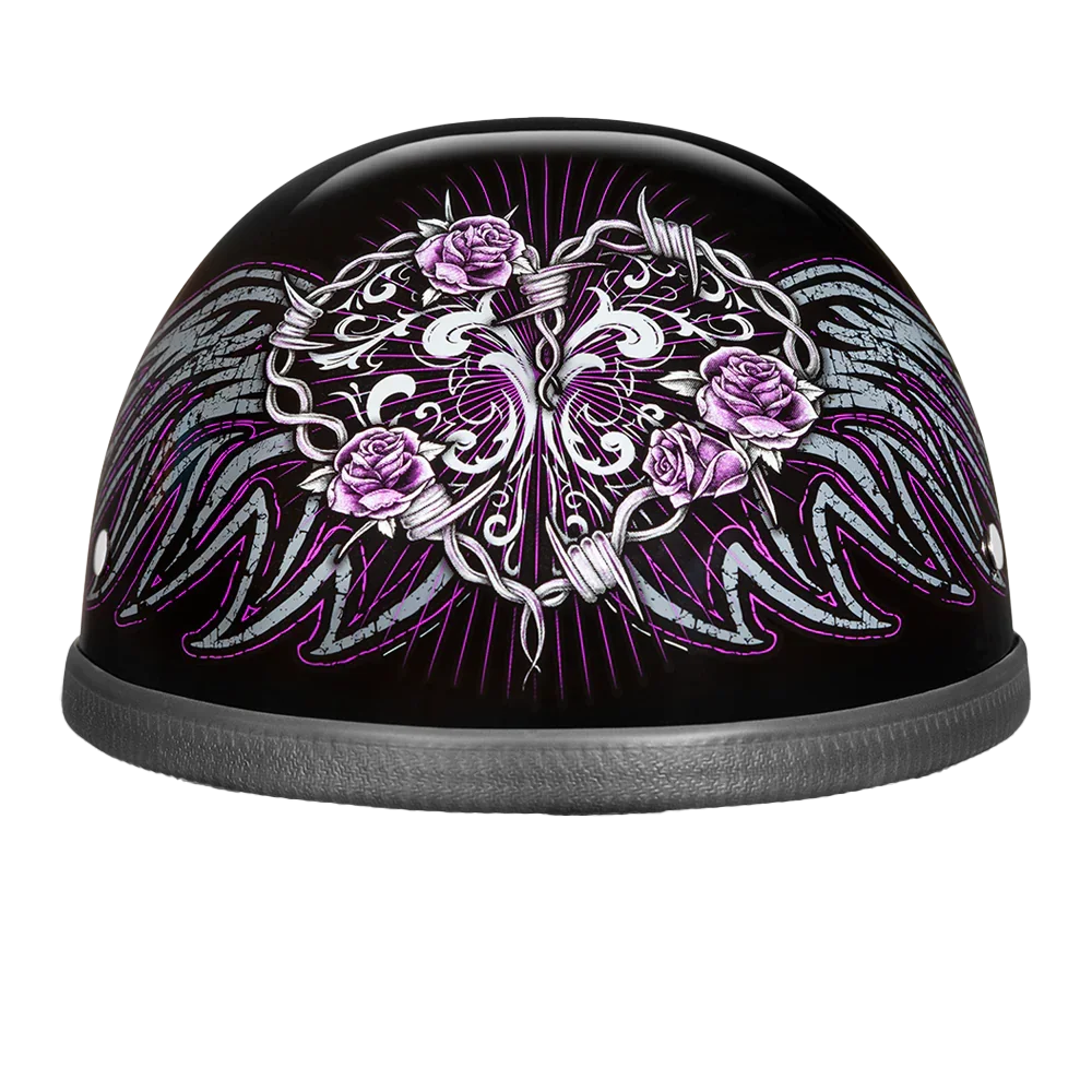 Daytona Helmets Novelty Eagle- W/ Barbed Wire Heart
