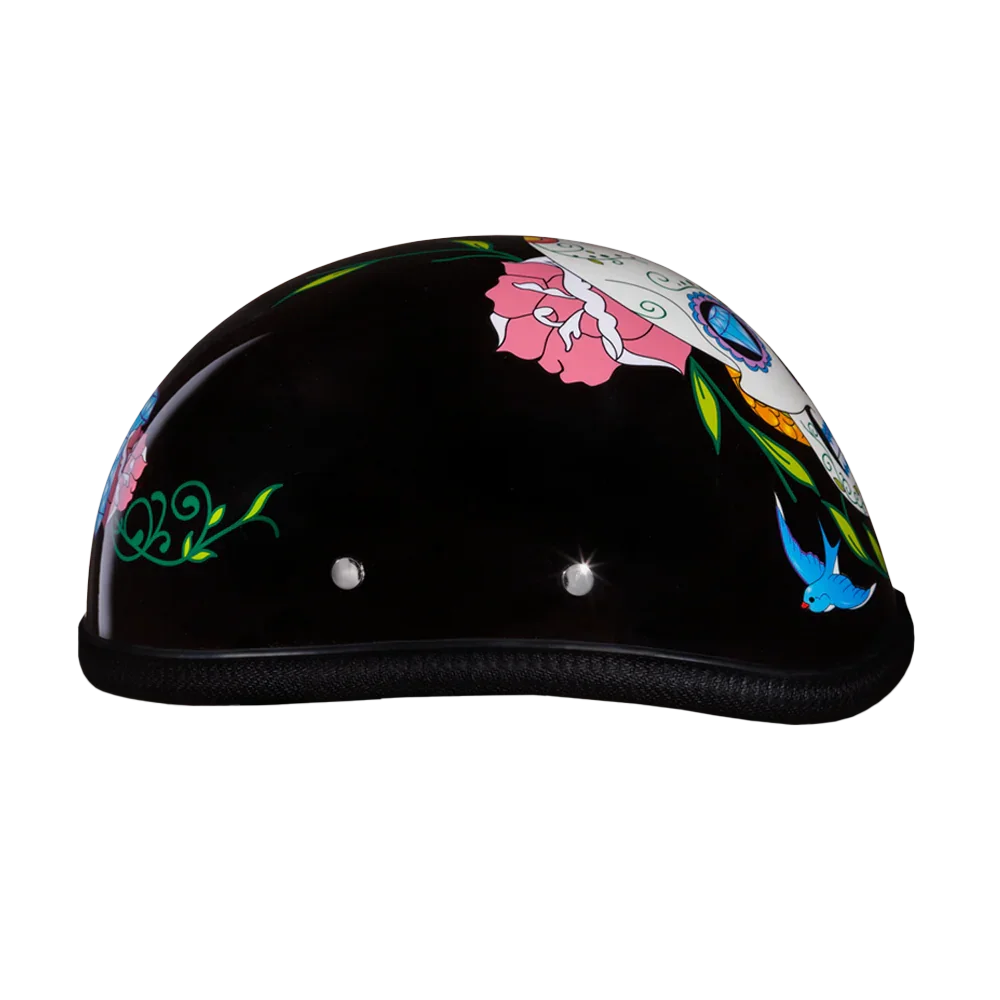 Daytona Helmets Novelty Eagle- W/ Diamond Skull