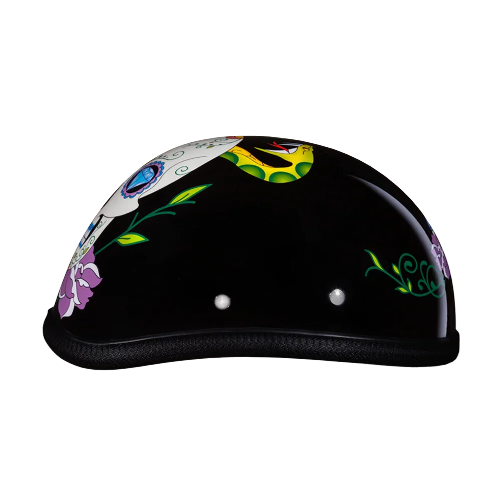 Daytona Helmets Novelty Eagle- W/ Diamond Skull