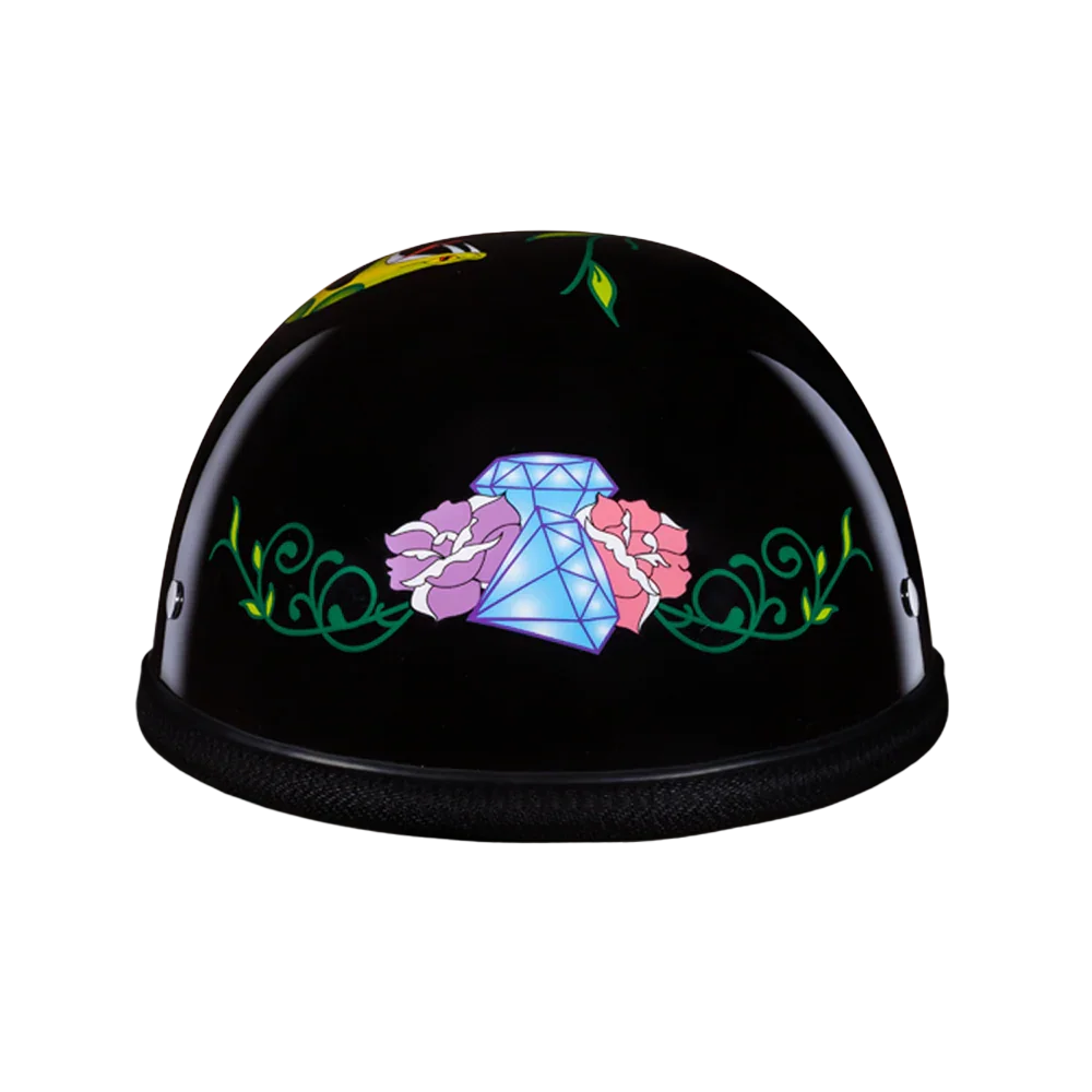 Daytona Helmets Novelty Eagle- W/ Diamond Skull