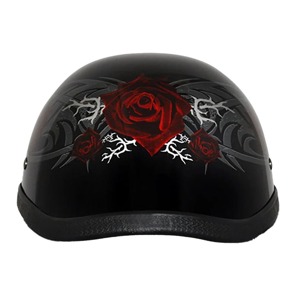 Daytona Helmets Novelty Eagle- W/ Rose
