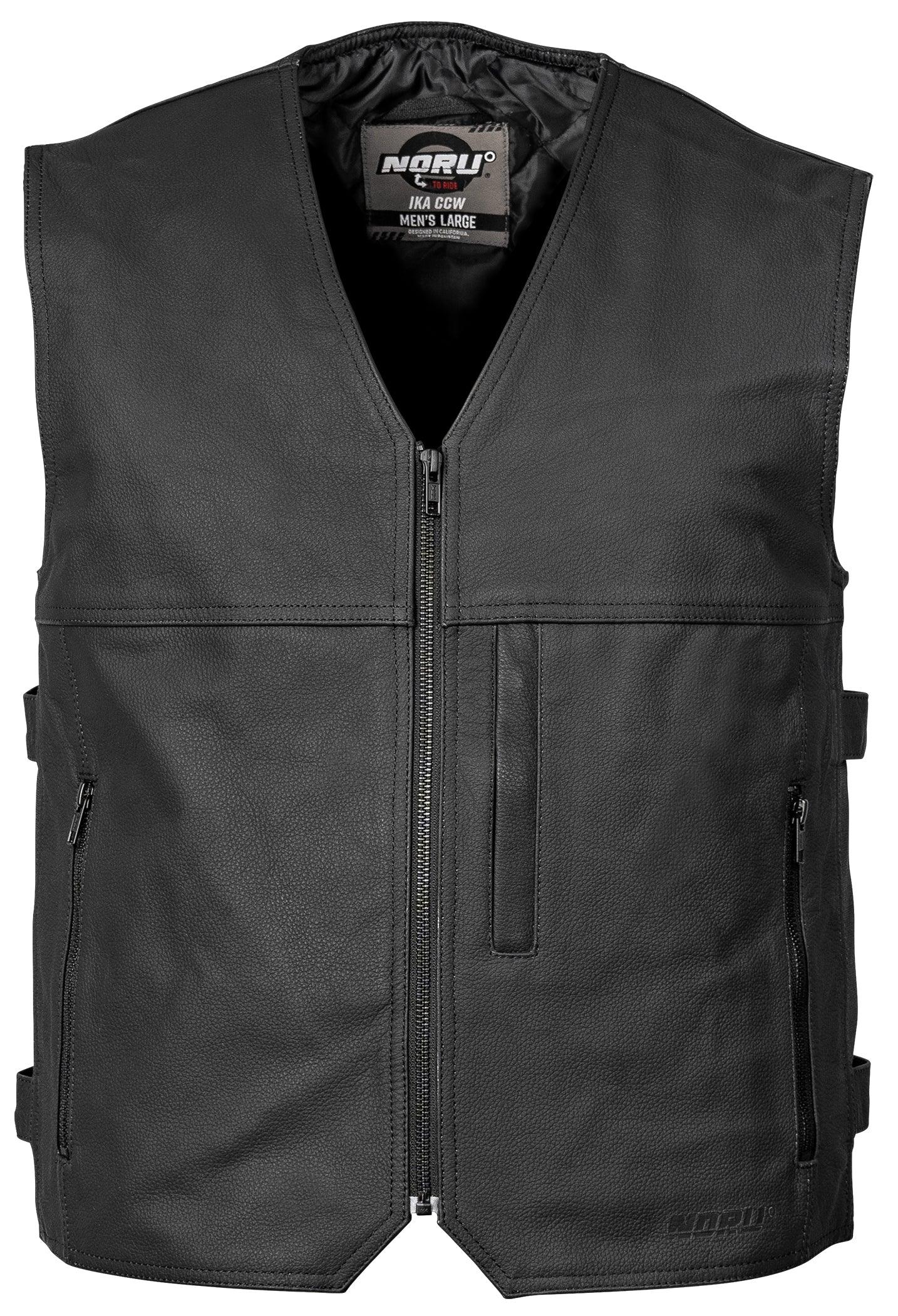 NORU IKA CCW LEATHER VEST