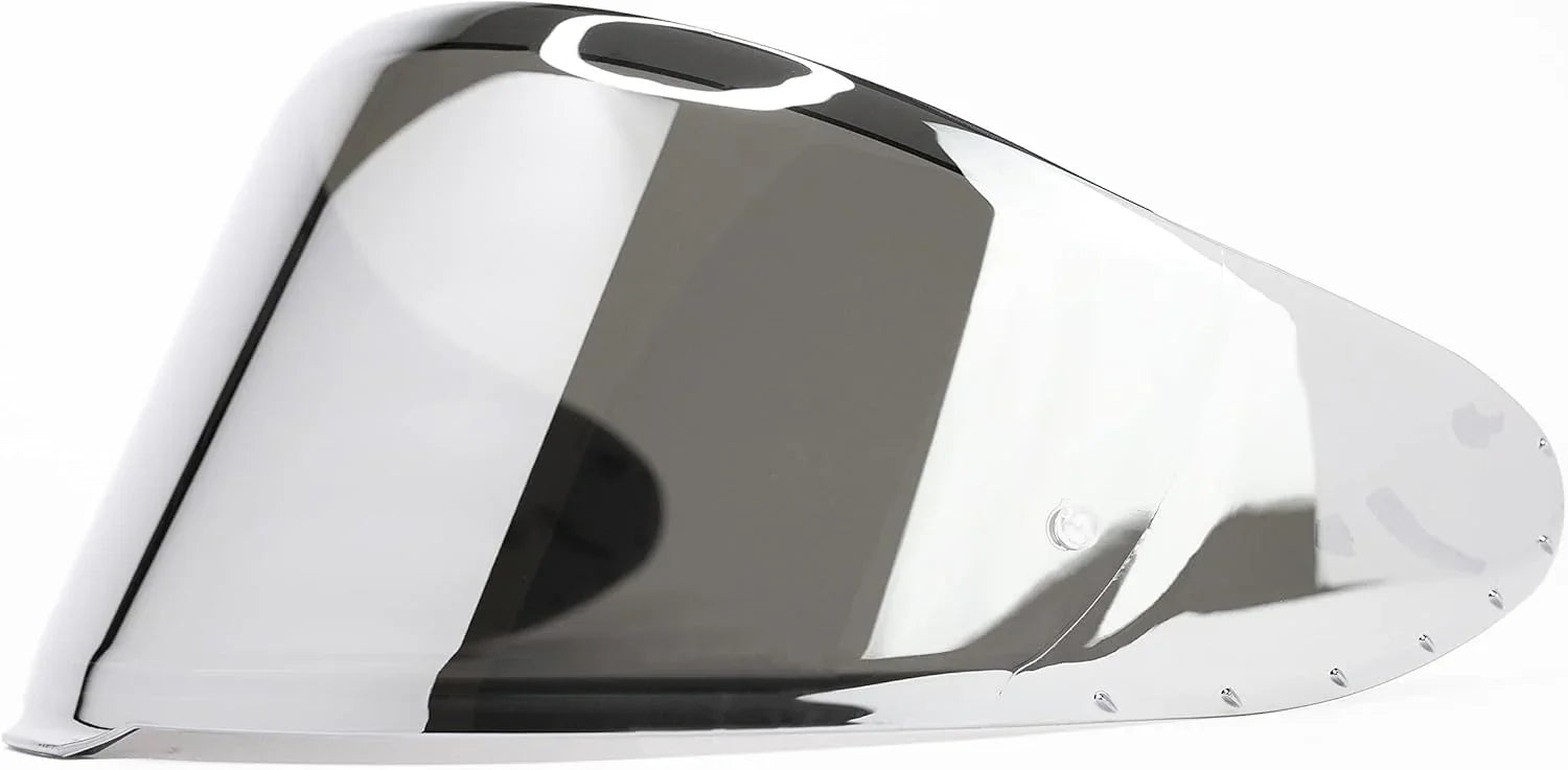 shattered visor for shoei helmet SMT GEAR Z8 RF1400 NXR2 CWR-F2 Helmet Shield Sunscreen Motorcycle Helmet Visor Windshield UV Protection Moto Accessories (Silver)