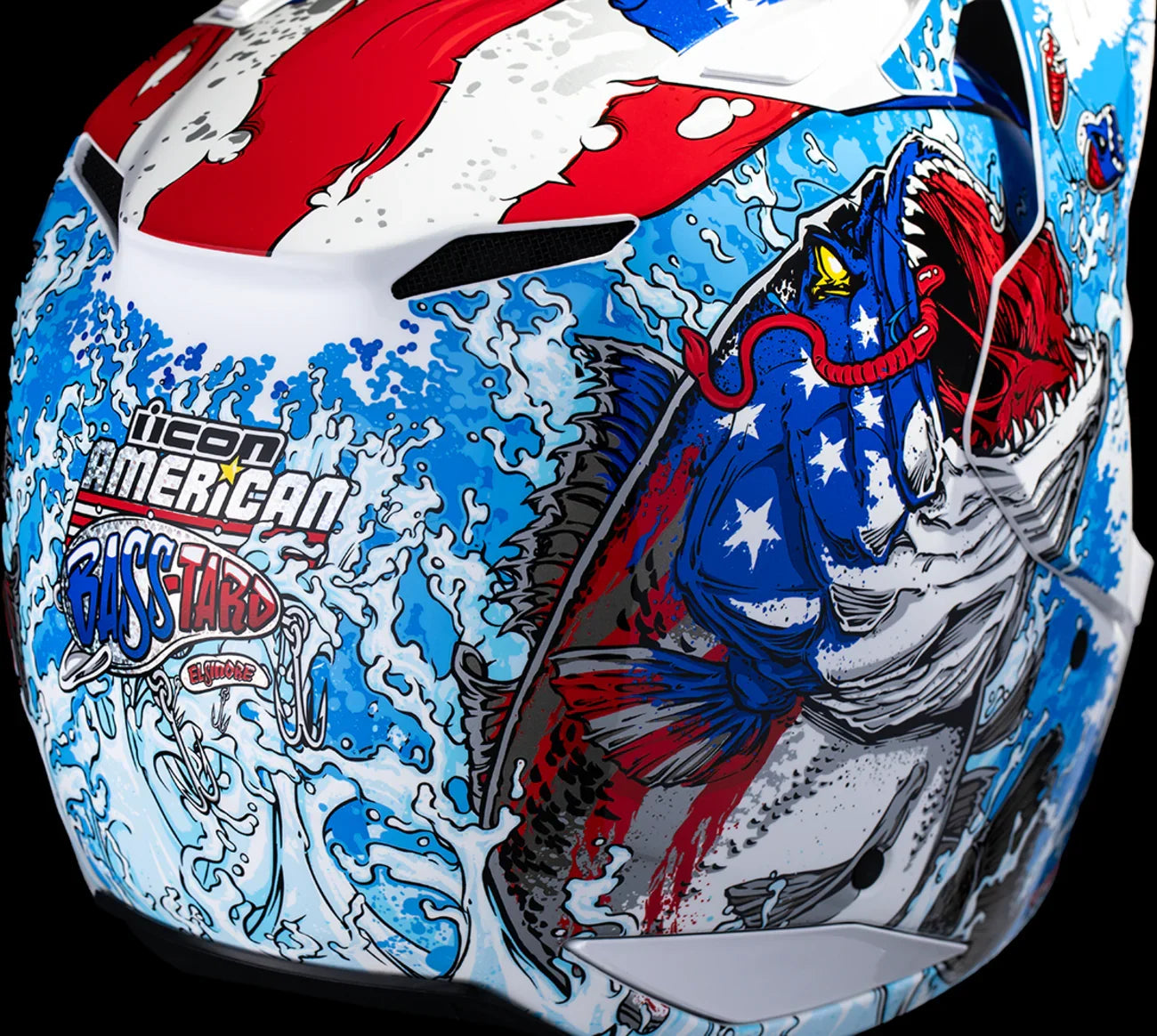 ICON Elsinore- American Basstard Helmet