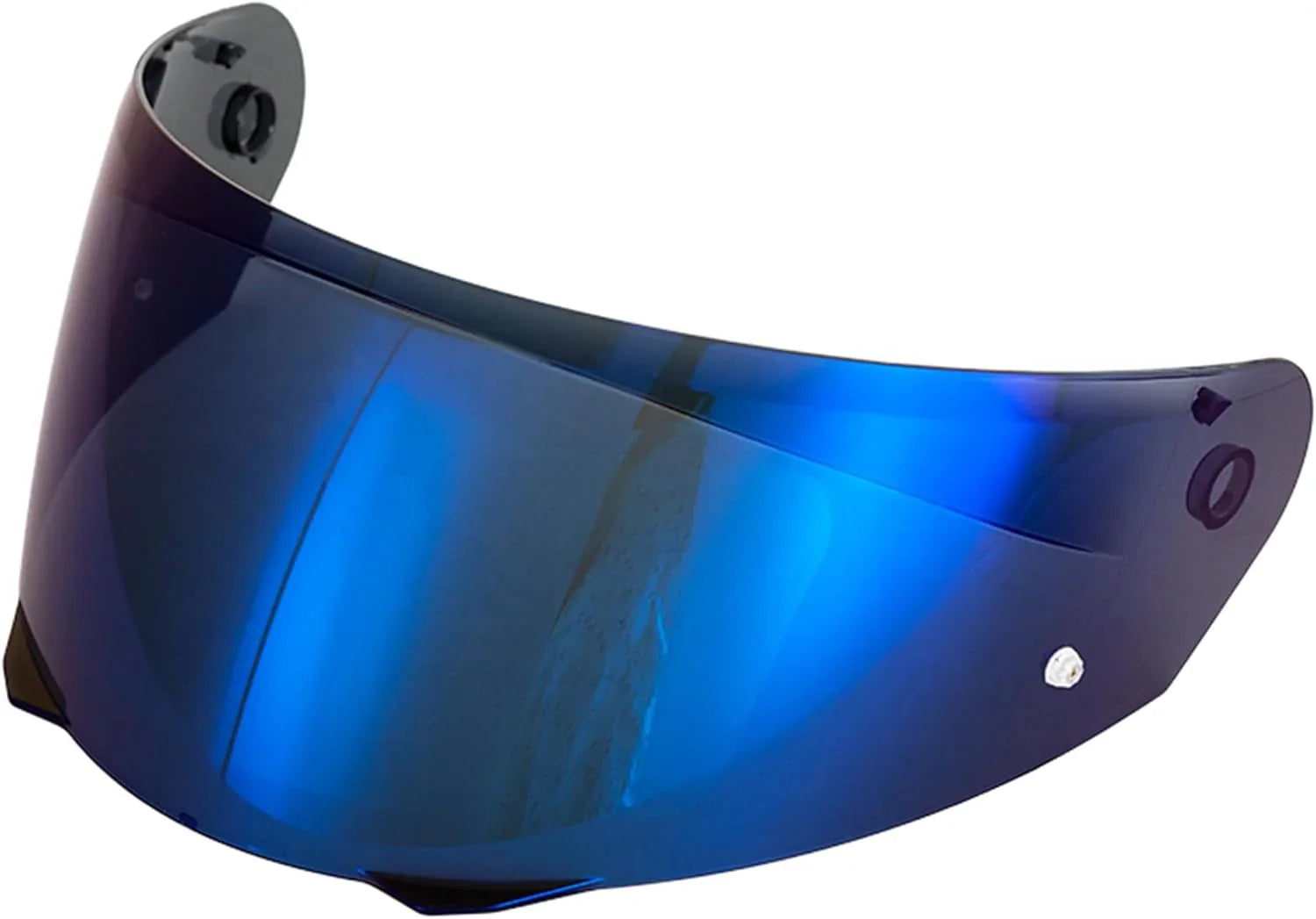 The Helmet Shop HJ-33 Revo Blue Mirror Motorcycle Helmet