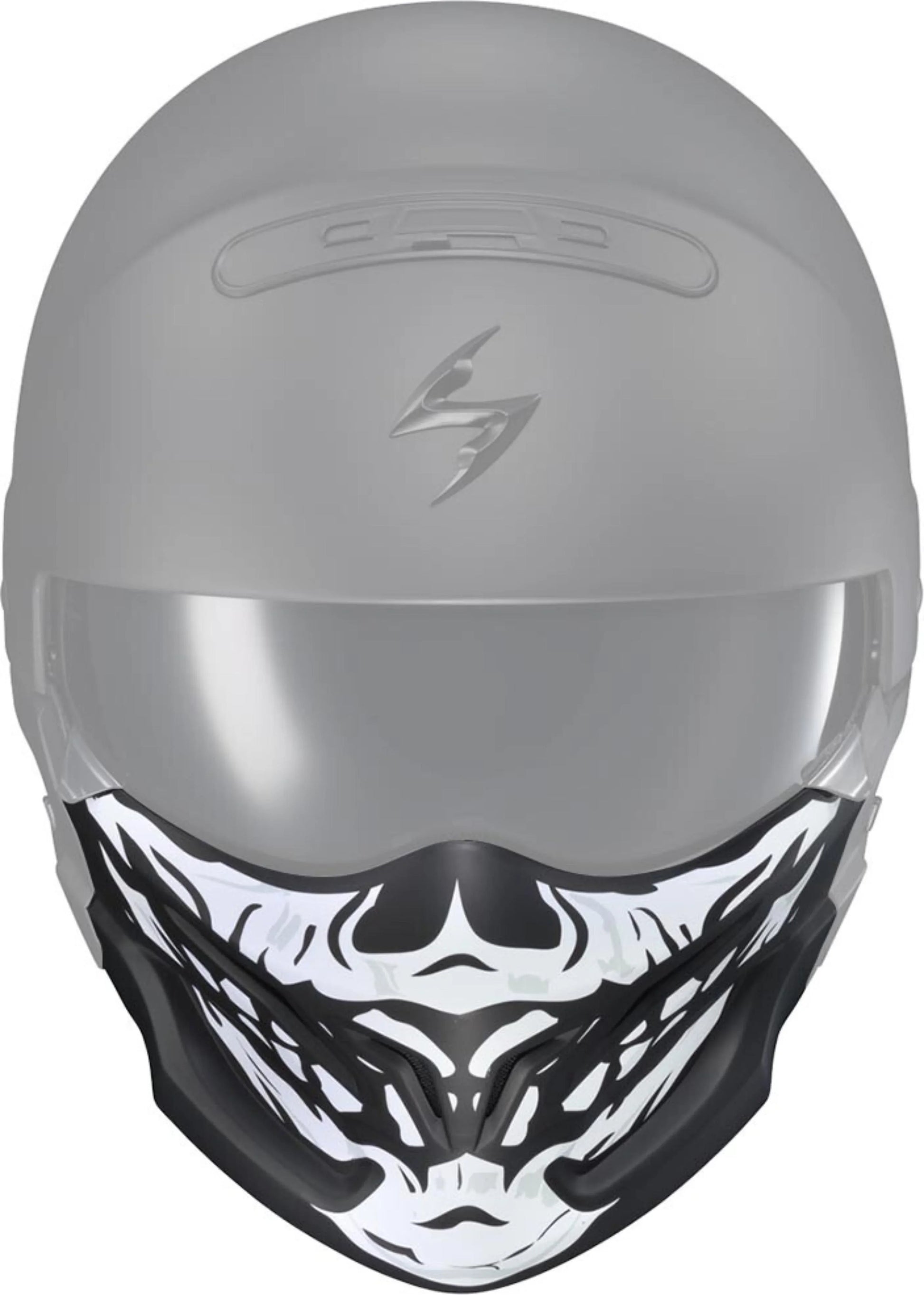 SCORPION EXO Covert Helmet Face Mask Skull