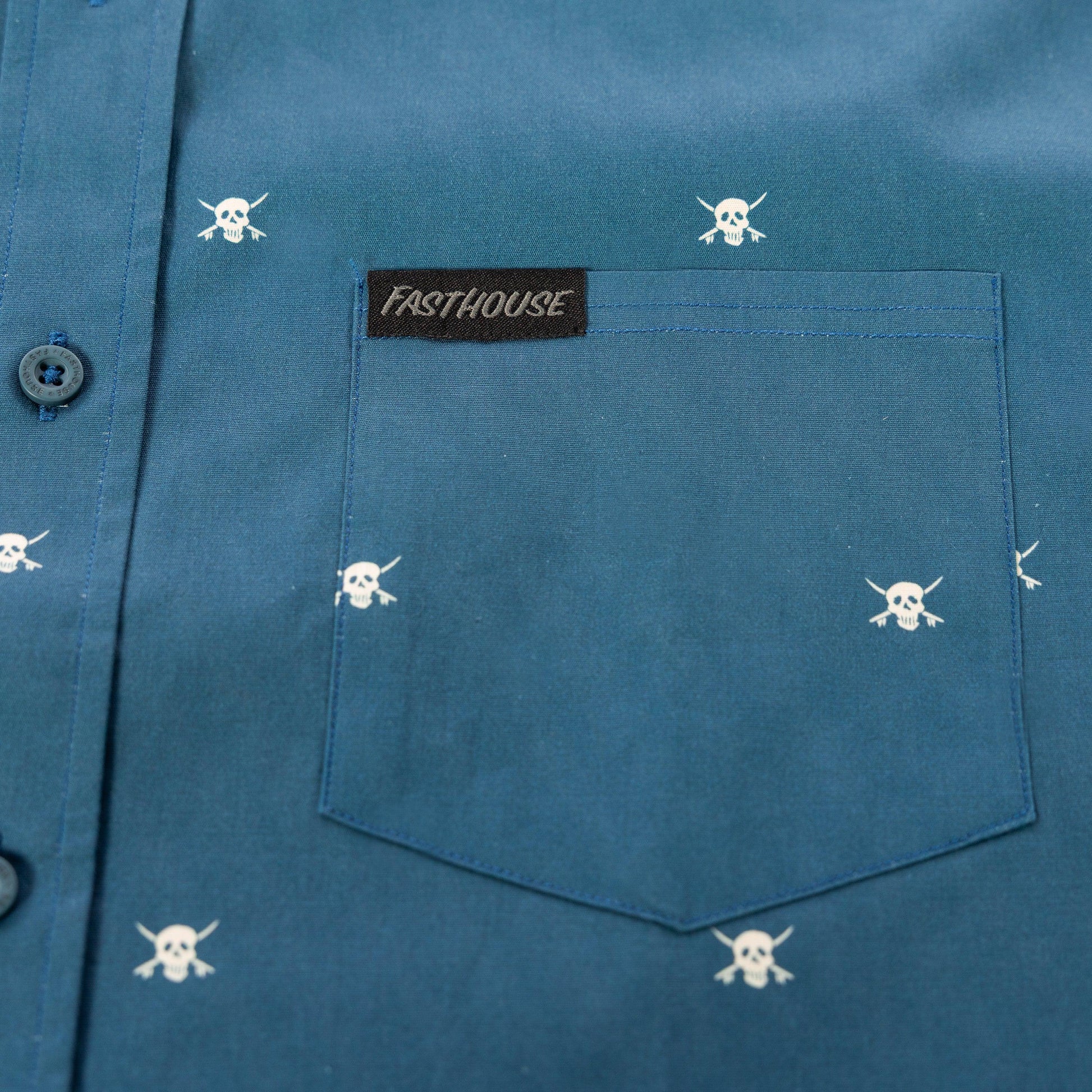 Fasthouse Youth Jasper Short Sleeve Button-Up