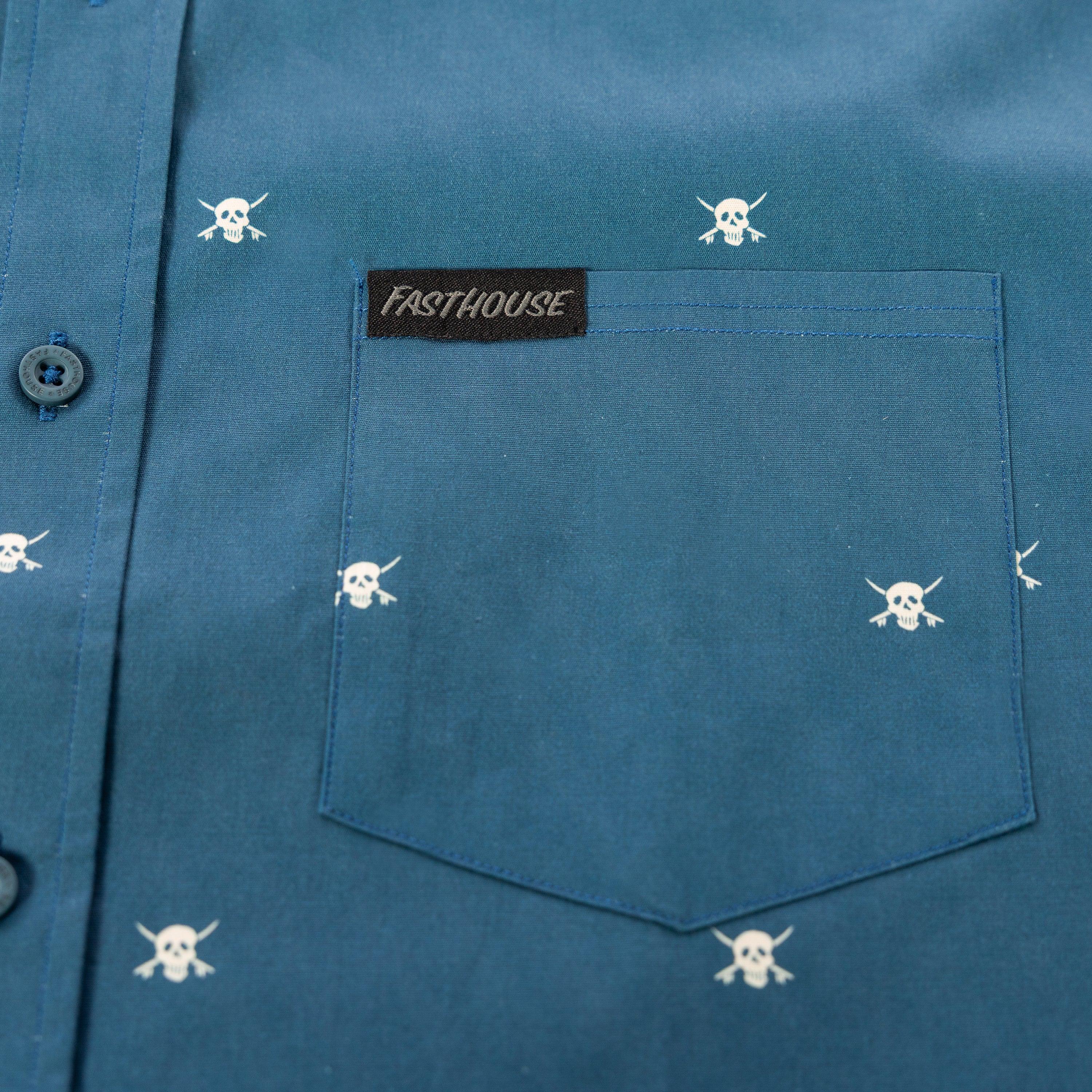 Fasthouse Youth Jasper Short Sleeve Button-Up