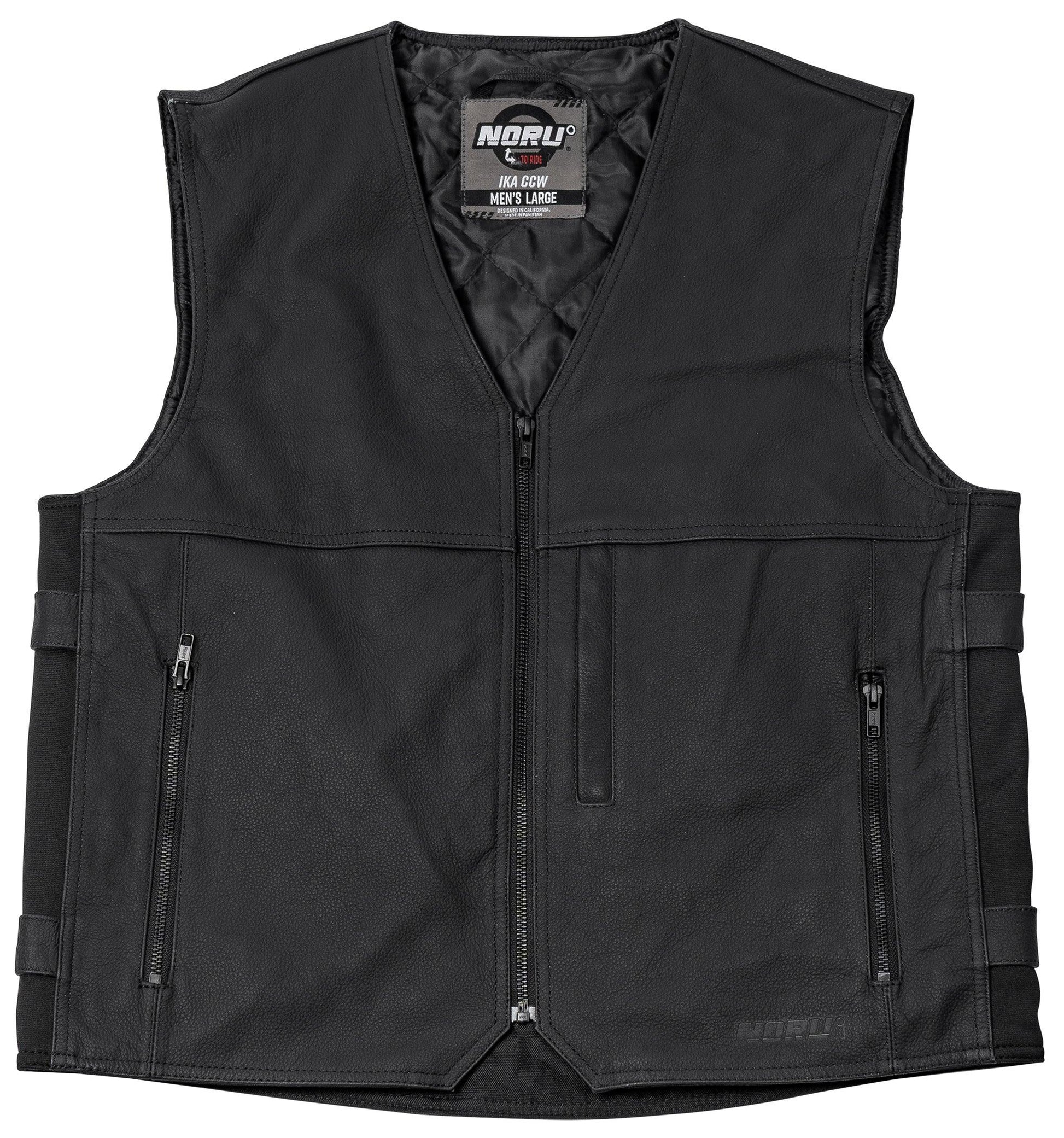 NORU IKA CCW LEATHER VEST