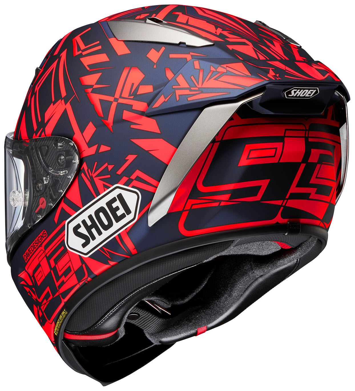 SHOEI　X-fifteen MARQUEZ DAZZLE Shoei X-15 Marquez Dazzle Full Face Helmet | The Helmet Shop