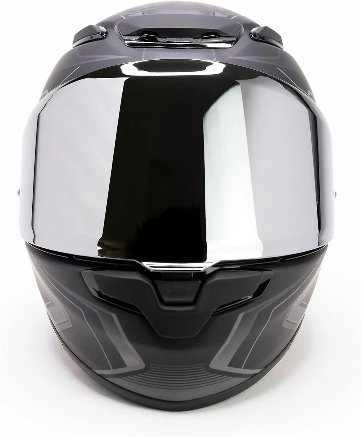 The Helmet Shop CWR-F2 Chrome Silver Mirror Replacement Visor for Shoei RF-1400, NXR 2 & Z8 Helmets – Pinlock-Ready | Shatter & Scratch Resistant Polycarbonate | 99% UV Protection