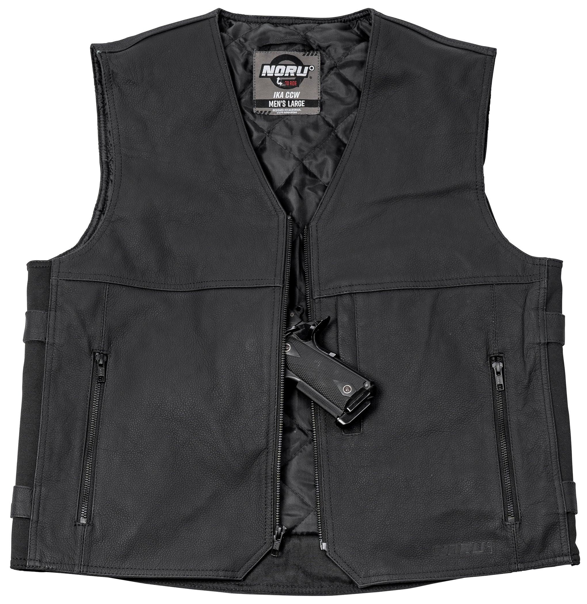 NORU IKA CCW LEATHER VEST