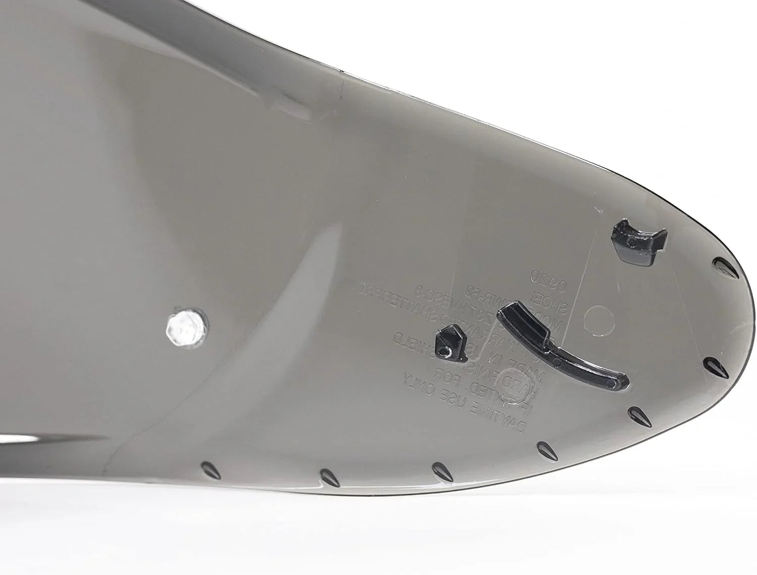 The Helmet Shop CWR-F2 Chrome Silver Mirror Replacement Visor for Shoei RF-1400, NXR 2 & Z8 Helmets – Pinlock-Ready | Shatter & Scratch Resistant Polycarbonate | 99% UV Protection