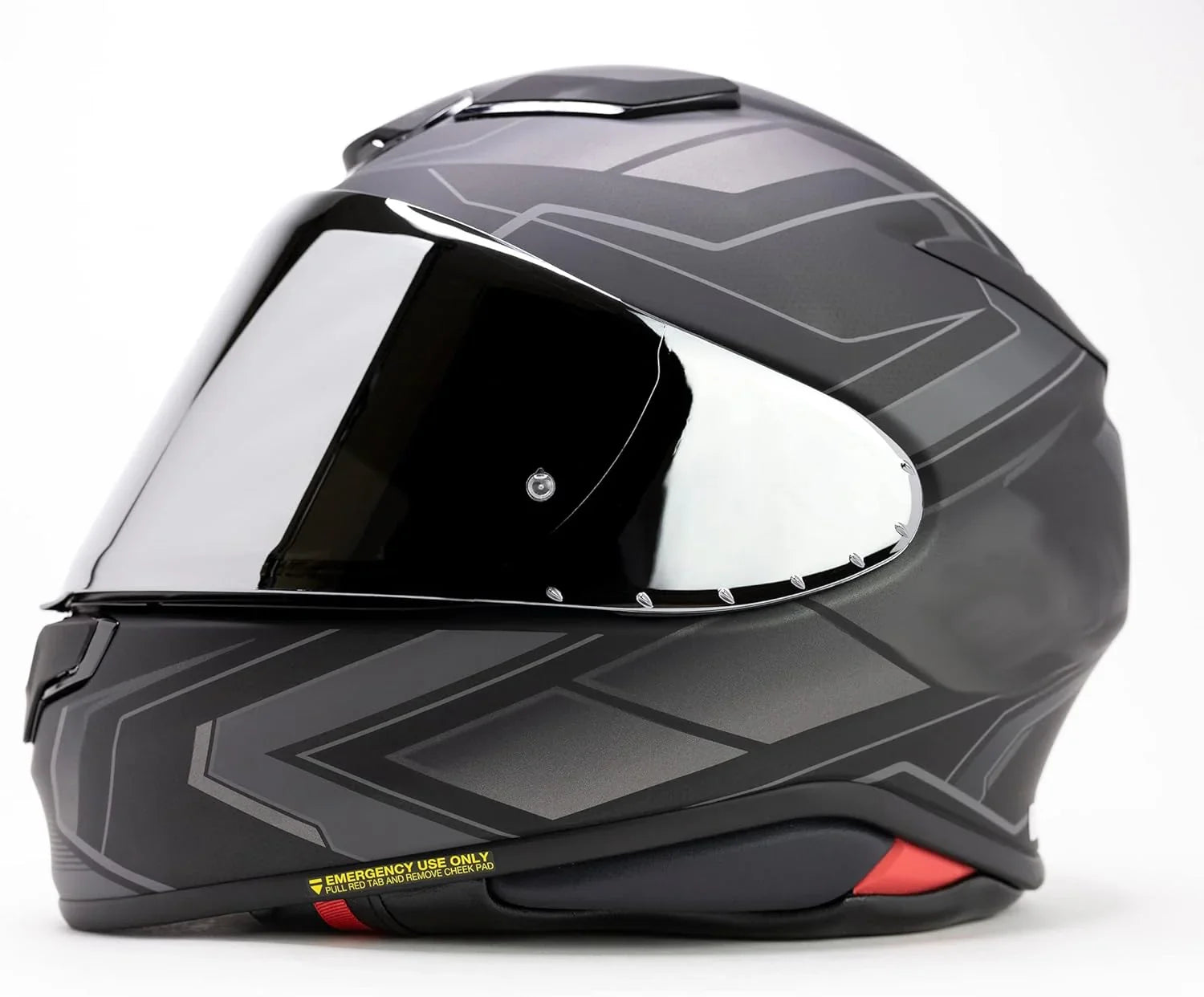 The Helmet Shop CWR-F2 Chrome Silver Mirror Replacement Visor for Shoei RF-1400, NXR 2 & Z8 Helmets – Pinlock-Ready | Shatter & Scratch Resistant Polycarbonate | 99% UV Protection