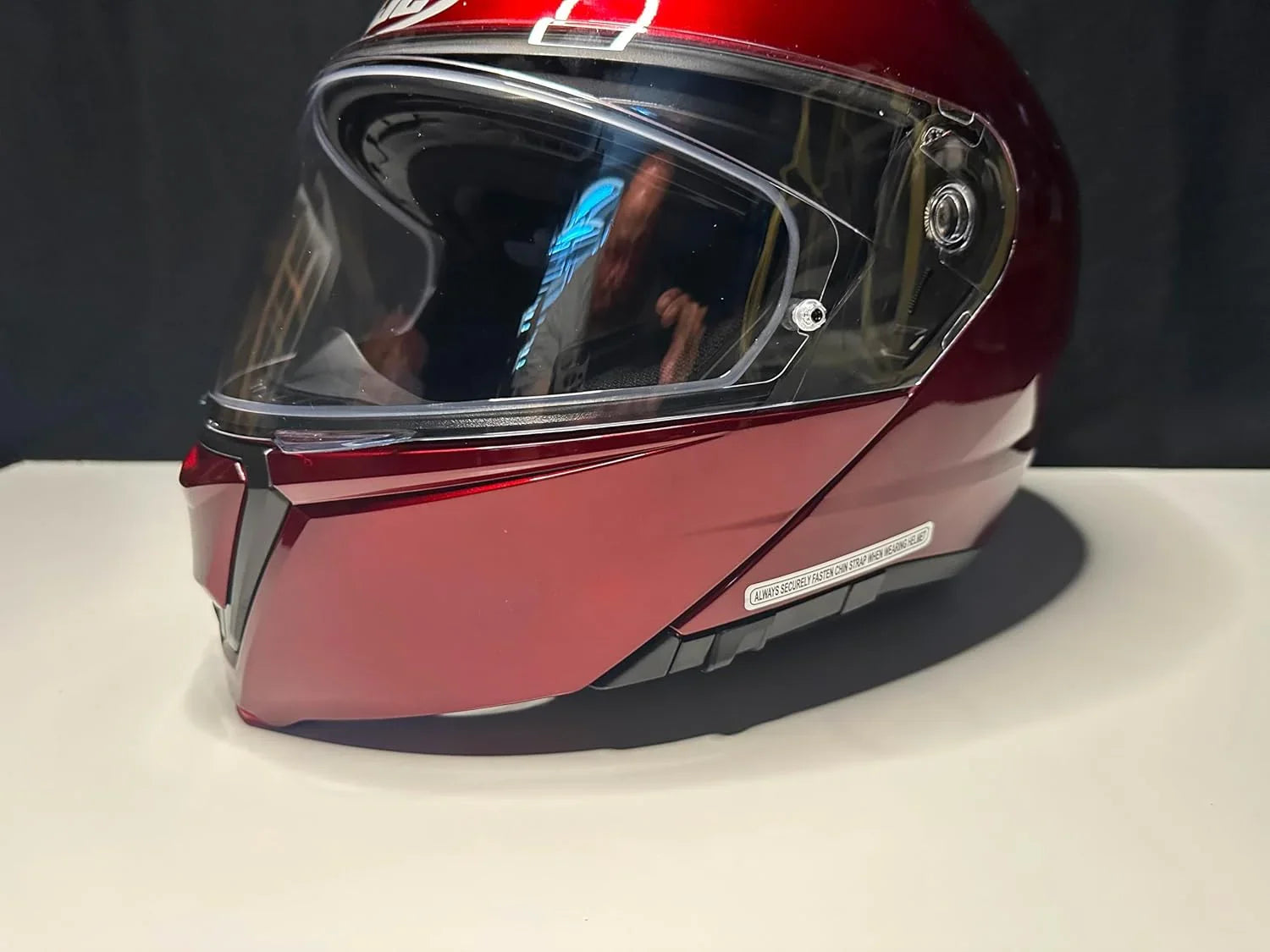 The Helmet Shop HJ-33 Shield Replacement Visor for HJC i90 Motorcycle Helmets – Pinlock-Ready with DKS267 Anti-Fog Insert
