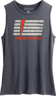 ICON Women's Invasion Stripe- Tank Top