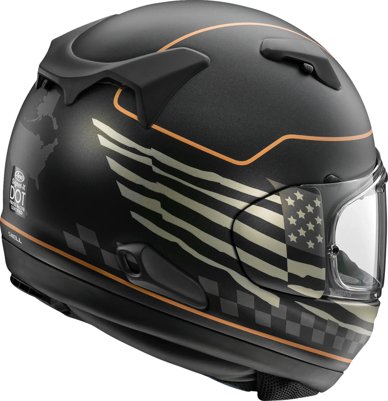 ARAI Signet-X US Flag