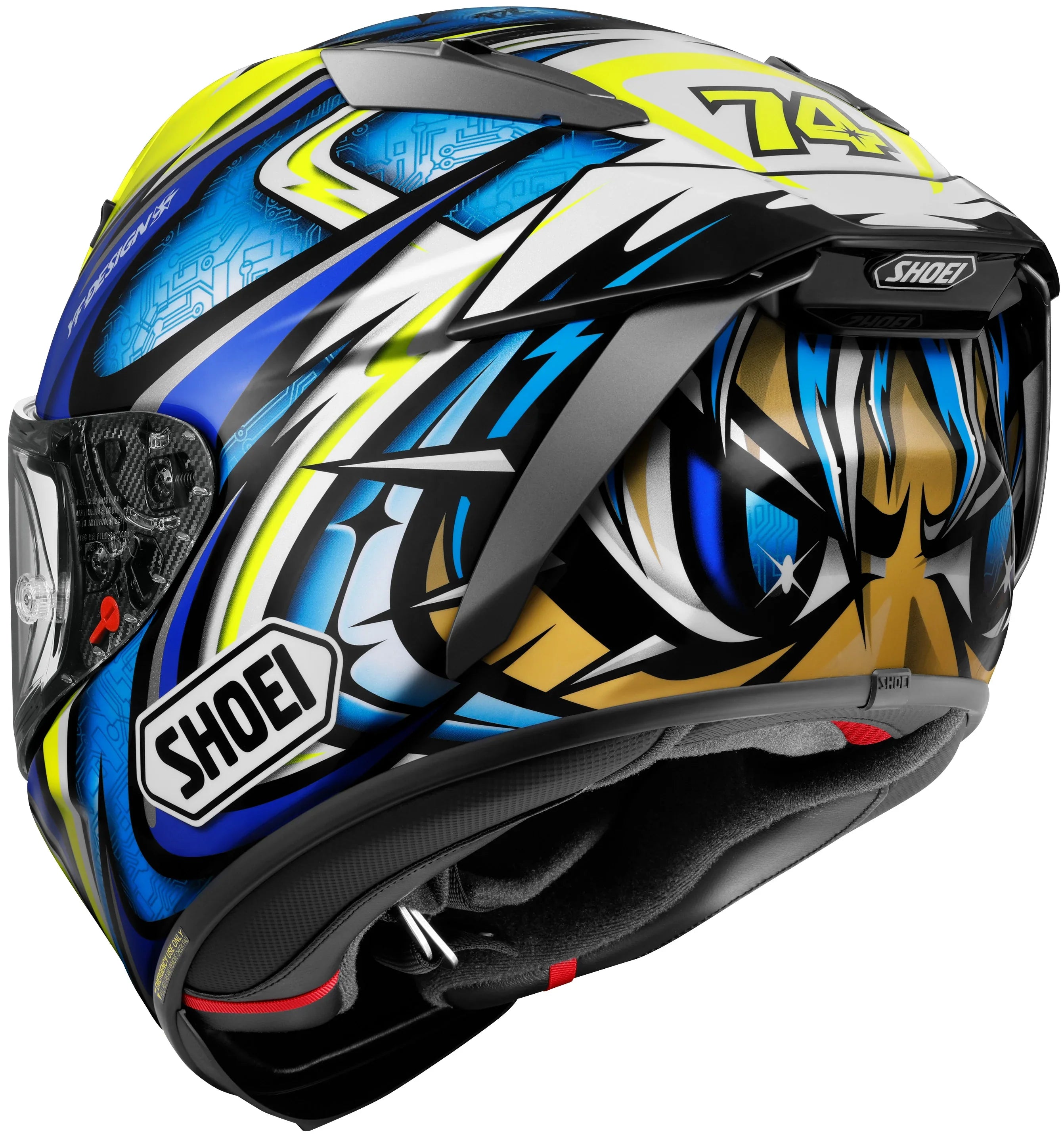 SHOEI X-15 FULL FACE HELMET DAIJIRO TC-3