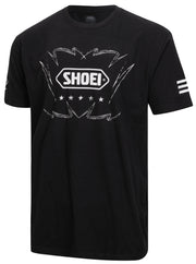 SHOEI DEDICATED SHORT SLEEVE T-SHIRT BLACK XXL