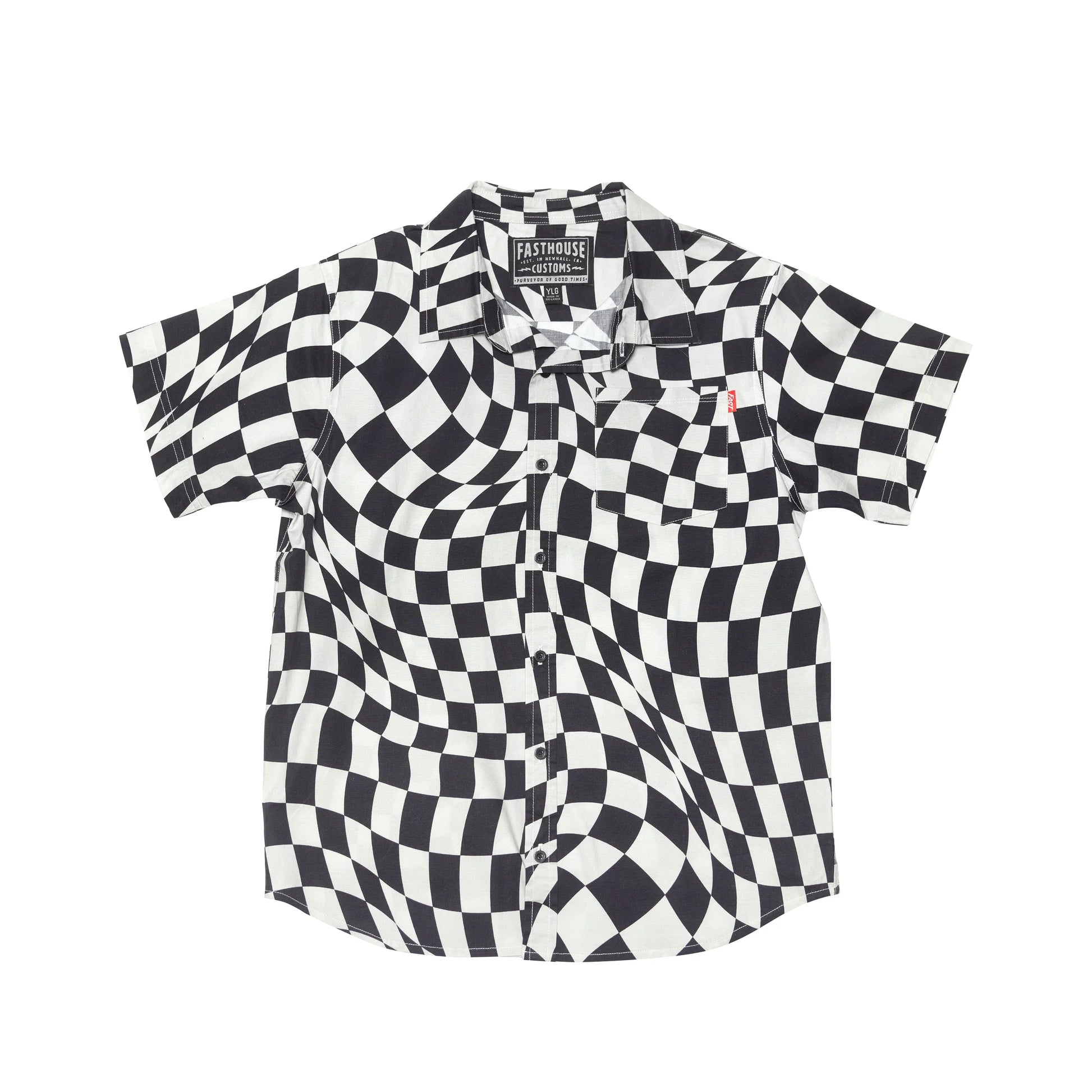Fasthouse Trip Short Sleeve Button Shirt