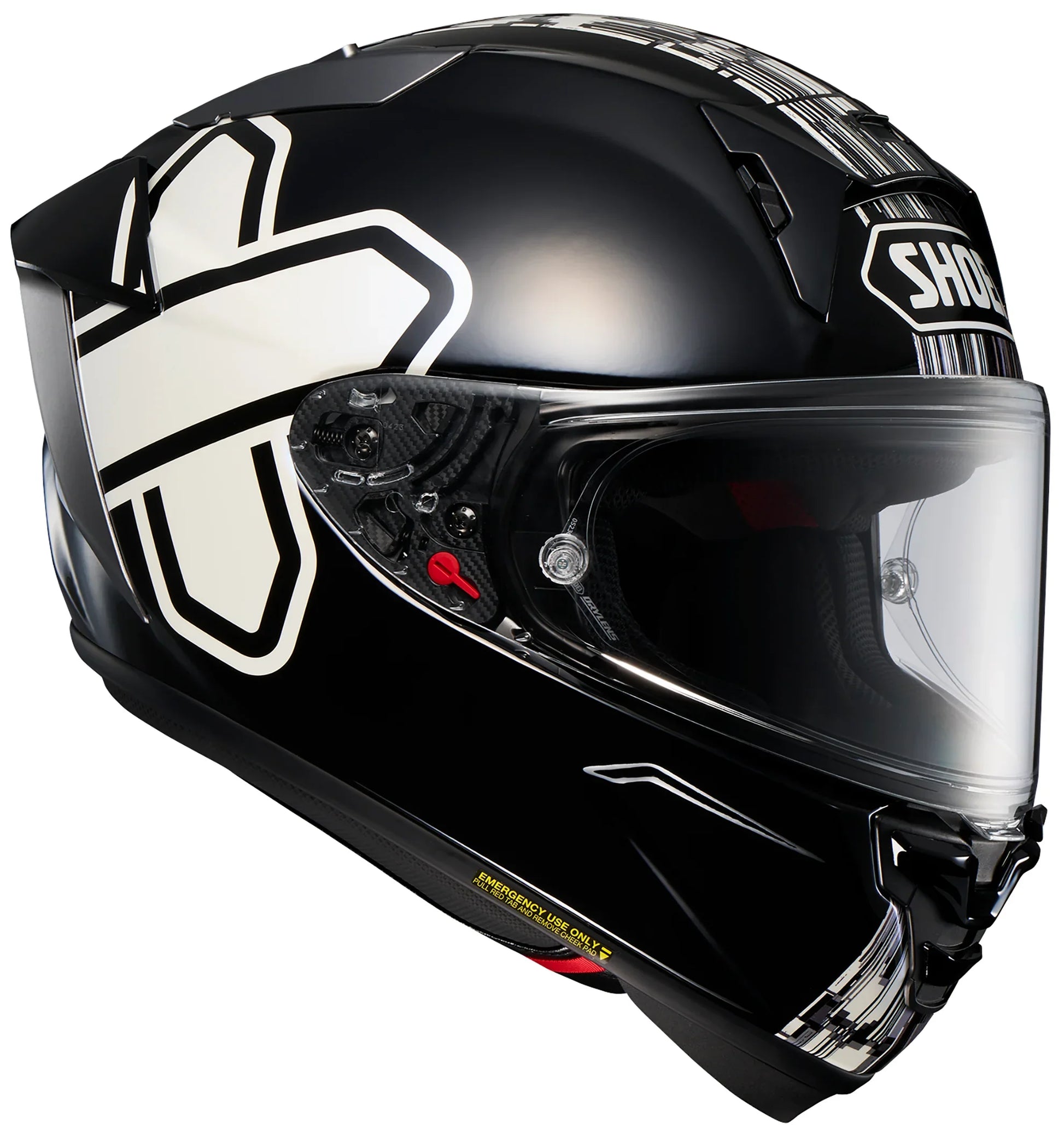 SHOEI X-15 FULL FACE HELMET CROSS LOGO TC-5
