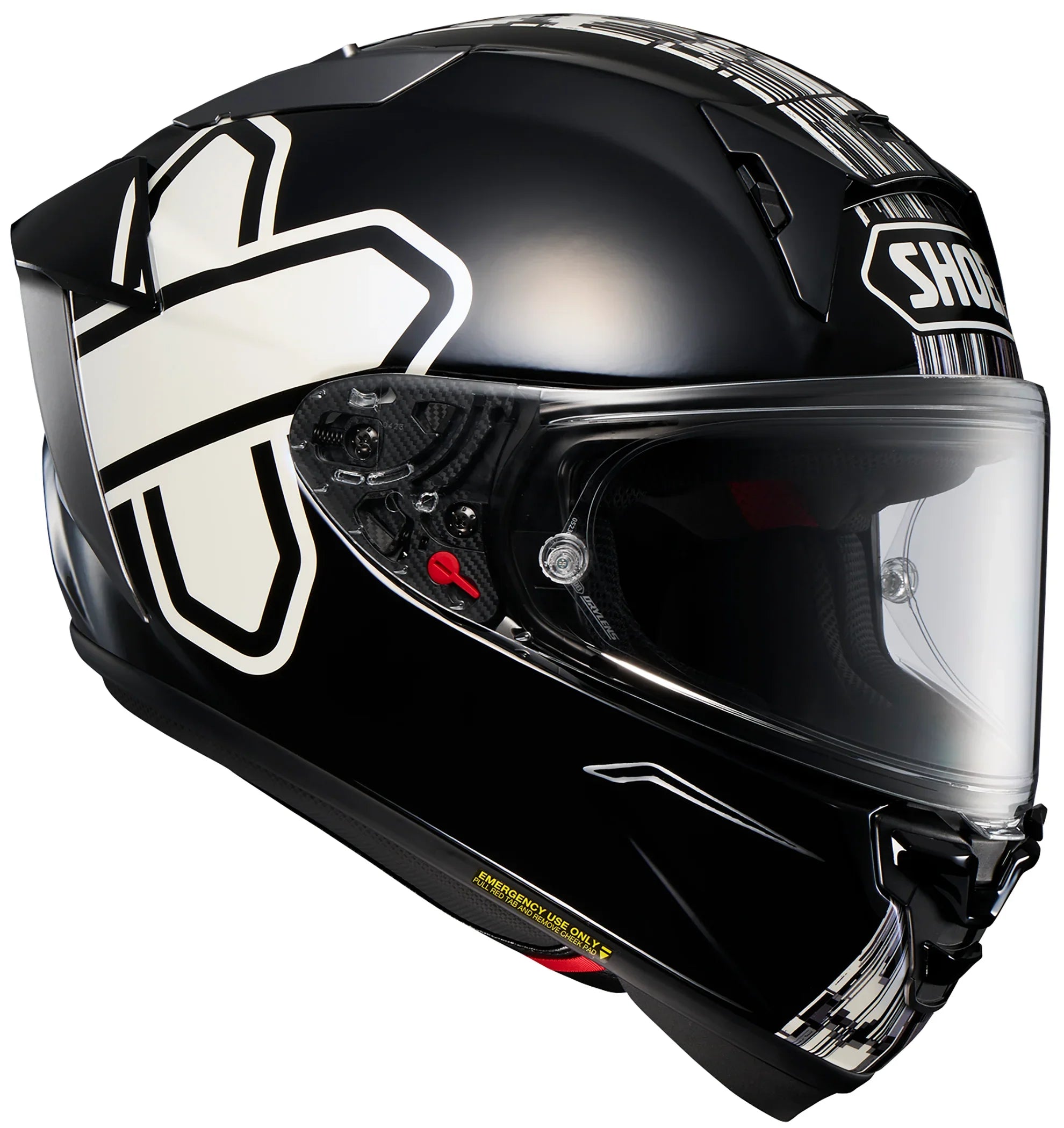 SHOEI X-15 FULL FACE HELMET CROSS LOGO TC-5