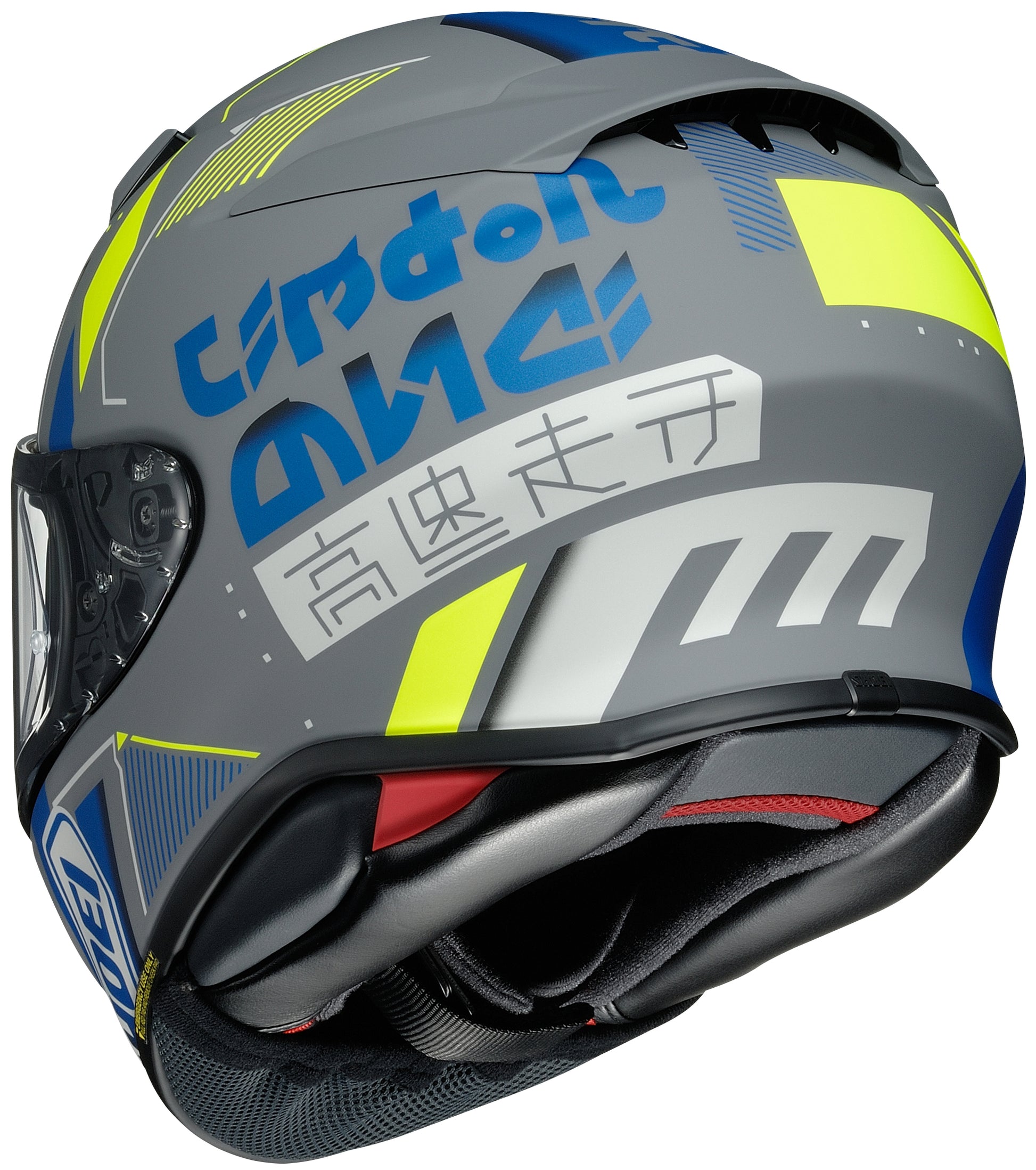 Shoei RF-1400 Accolade Full Face Helmet - TC-10 - rear