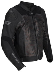 TOURMASTER VADER LEATHER JACKET BLACK/CAM