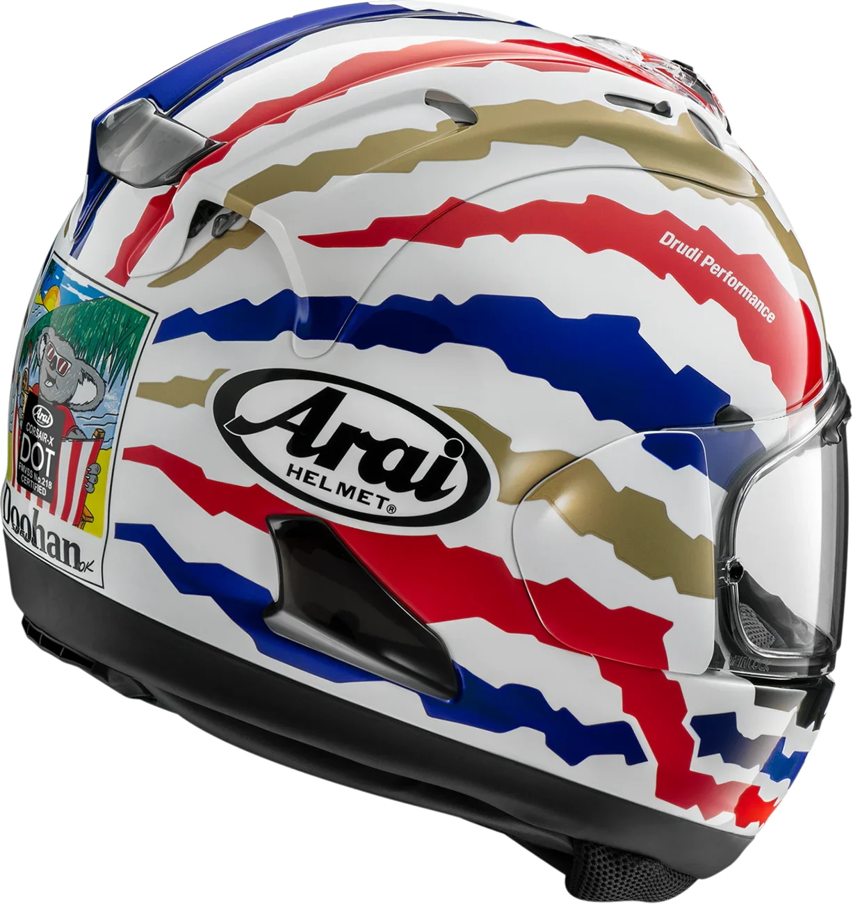 arai doohan helmet Arai Helmets - Helmet Corsair-X Doohan Restyle XS