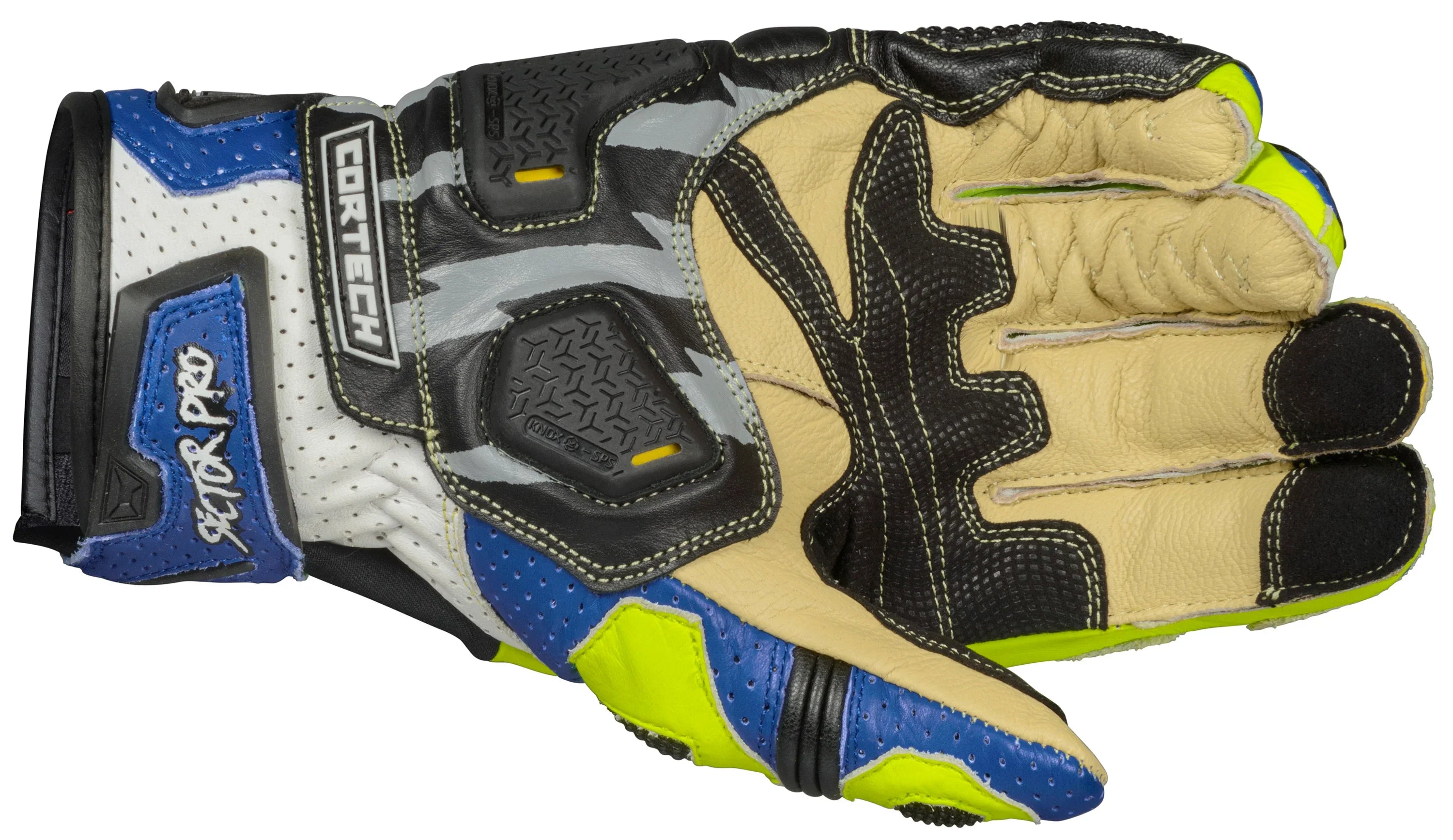 TOURMASTER SECTOR PRO ST GLOVE BL/HI-VIZ