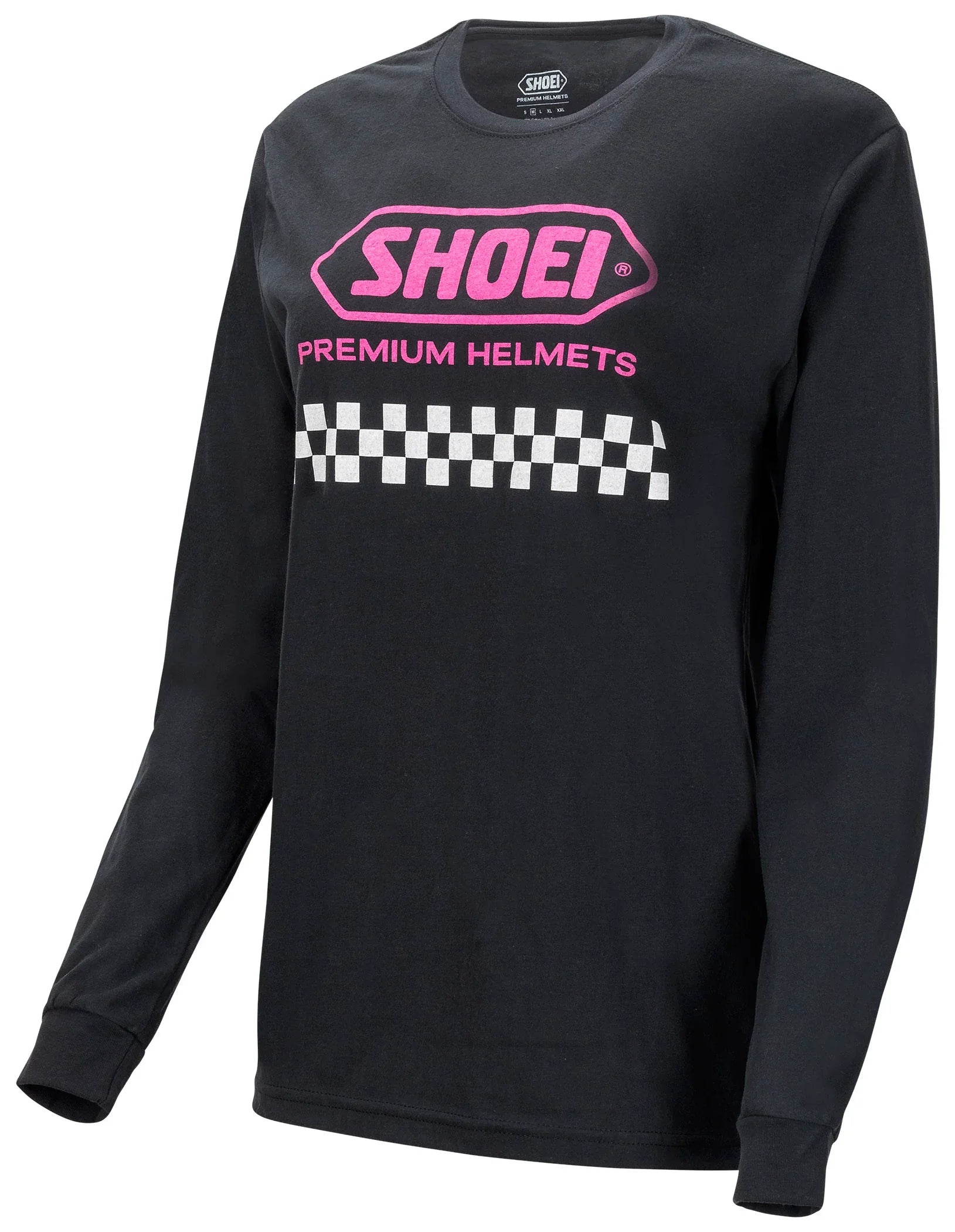 SHOEI CORP LOGO LONG SLEEVE T-SHIRT WOMENS PINK