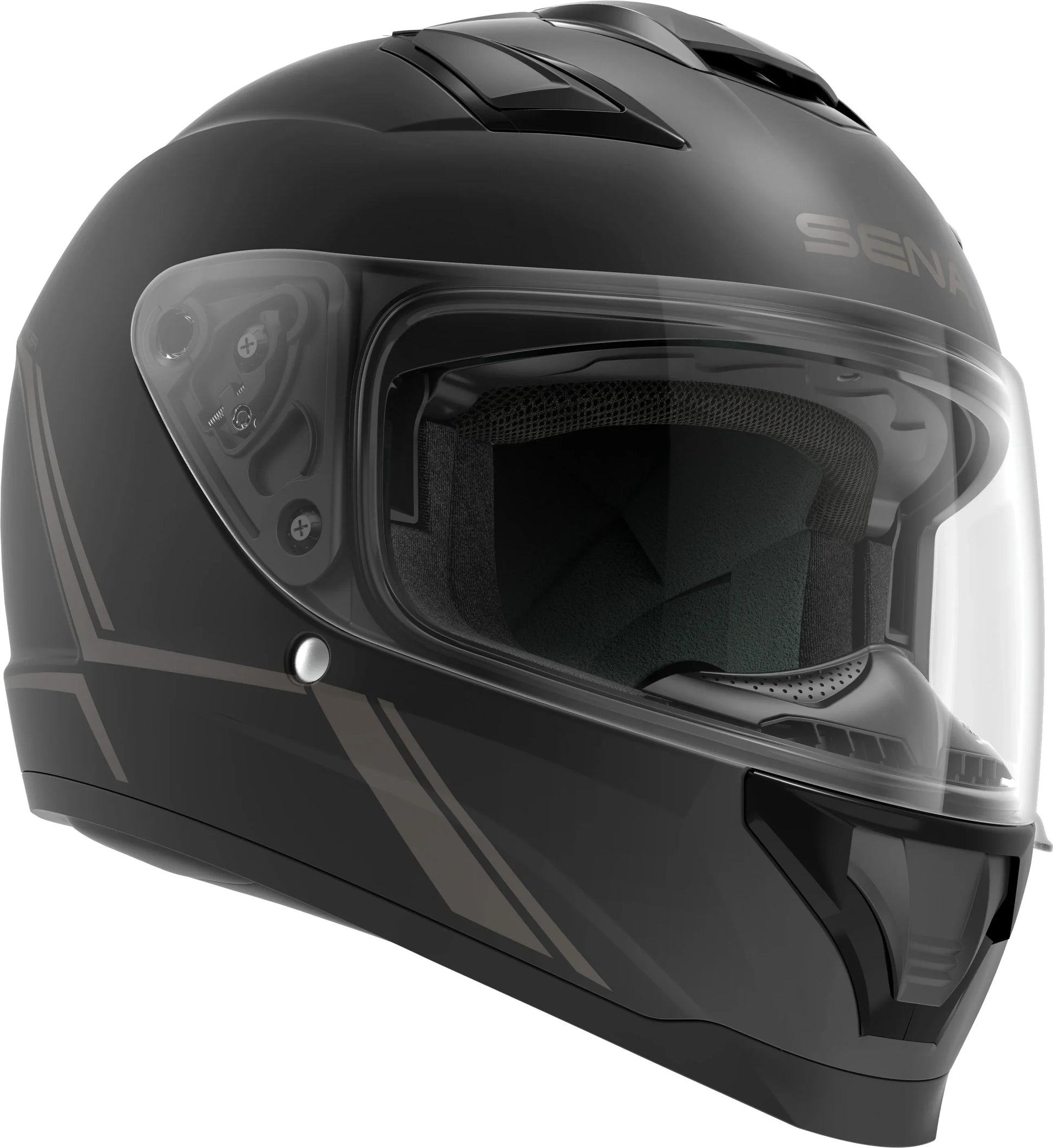 SENA Stryker Full Face Helmet w/ Mesh Intercom