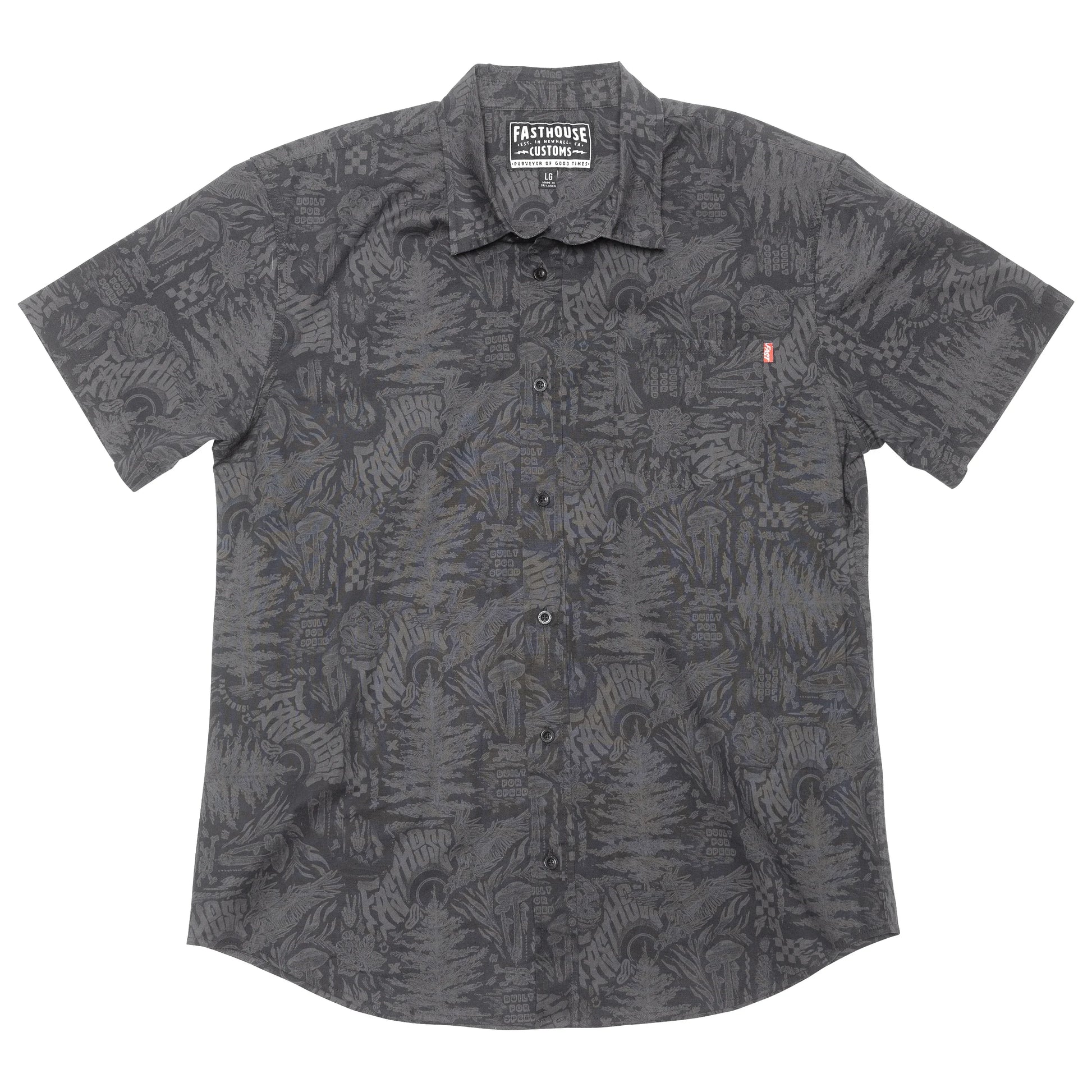 Fasthouse Tomahawk Short Sleeve Button Shirt
