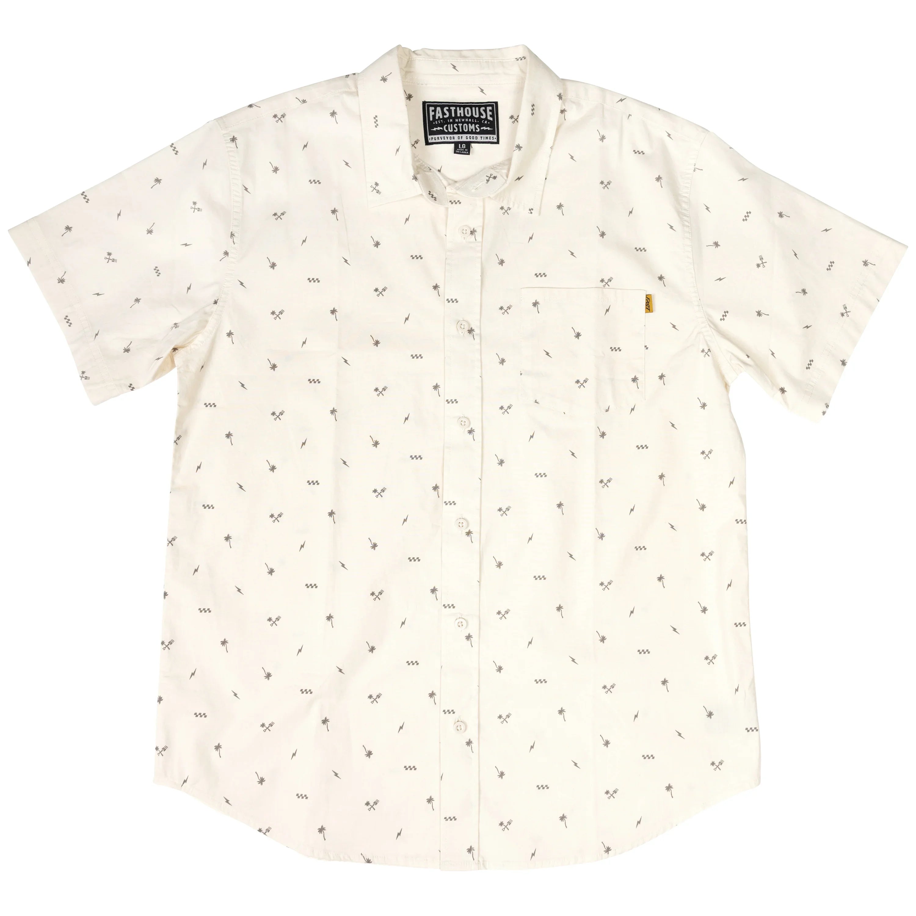 Fasthouse Retrospect Short Sleeve Button Up