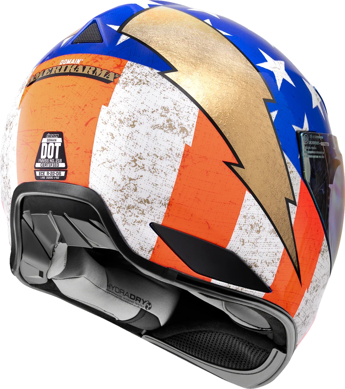 ICON Domain- Limited Edition Amerikarma Helmet